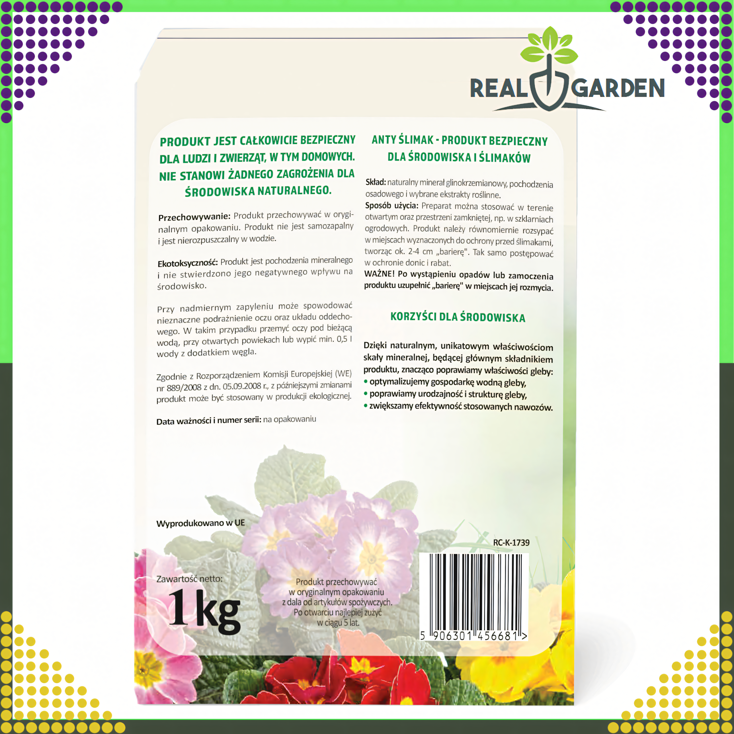 Snail Repellent Preparation Against Snails 1 kg