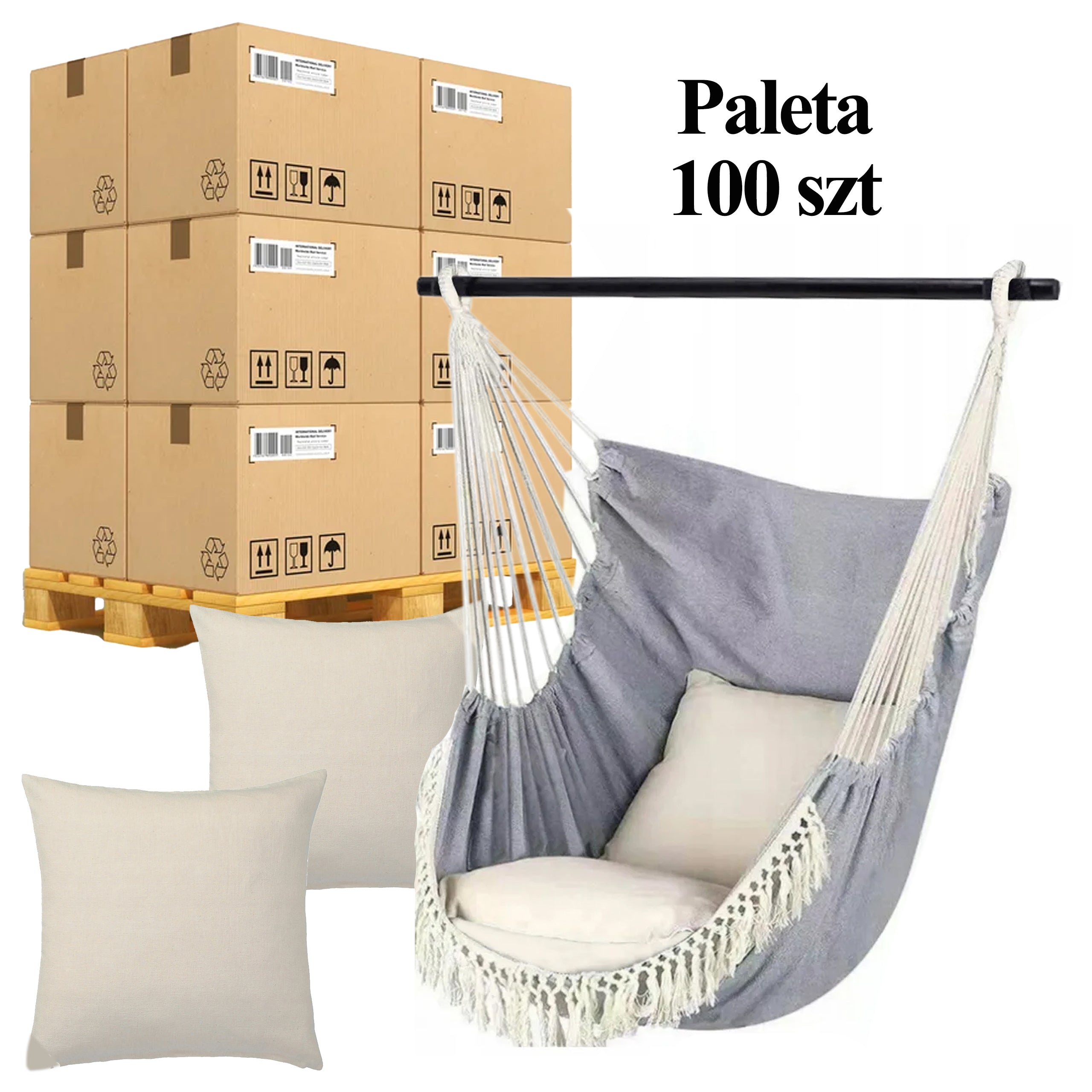 100x Rippuv tugitool Brasiilia aiakiik patjadega