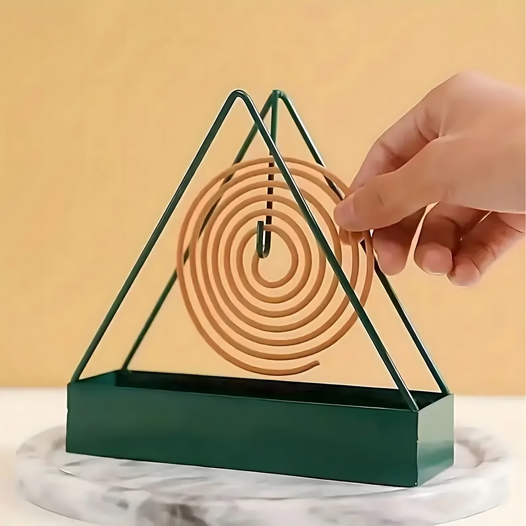 Stand Holder Container Stand for Spiral Mosquito Incense Spool