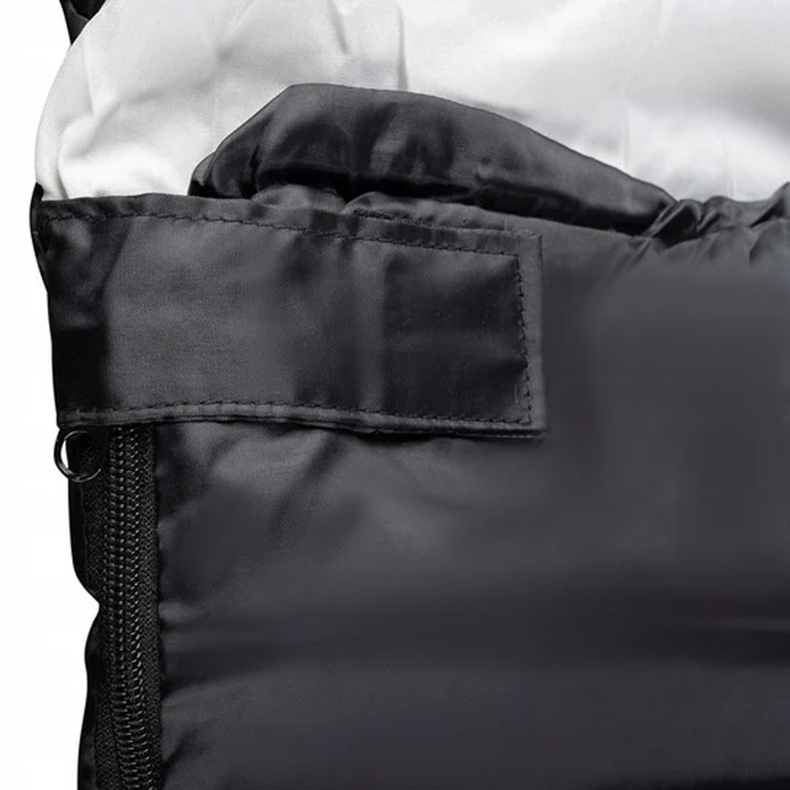 2-in-1 Mummy Sleeping Bag 210×75cm Warm Hooded Quilt Black 30 pcs
