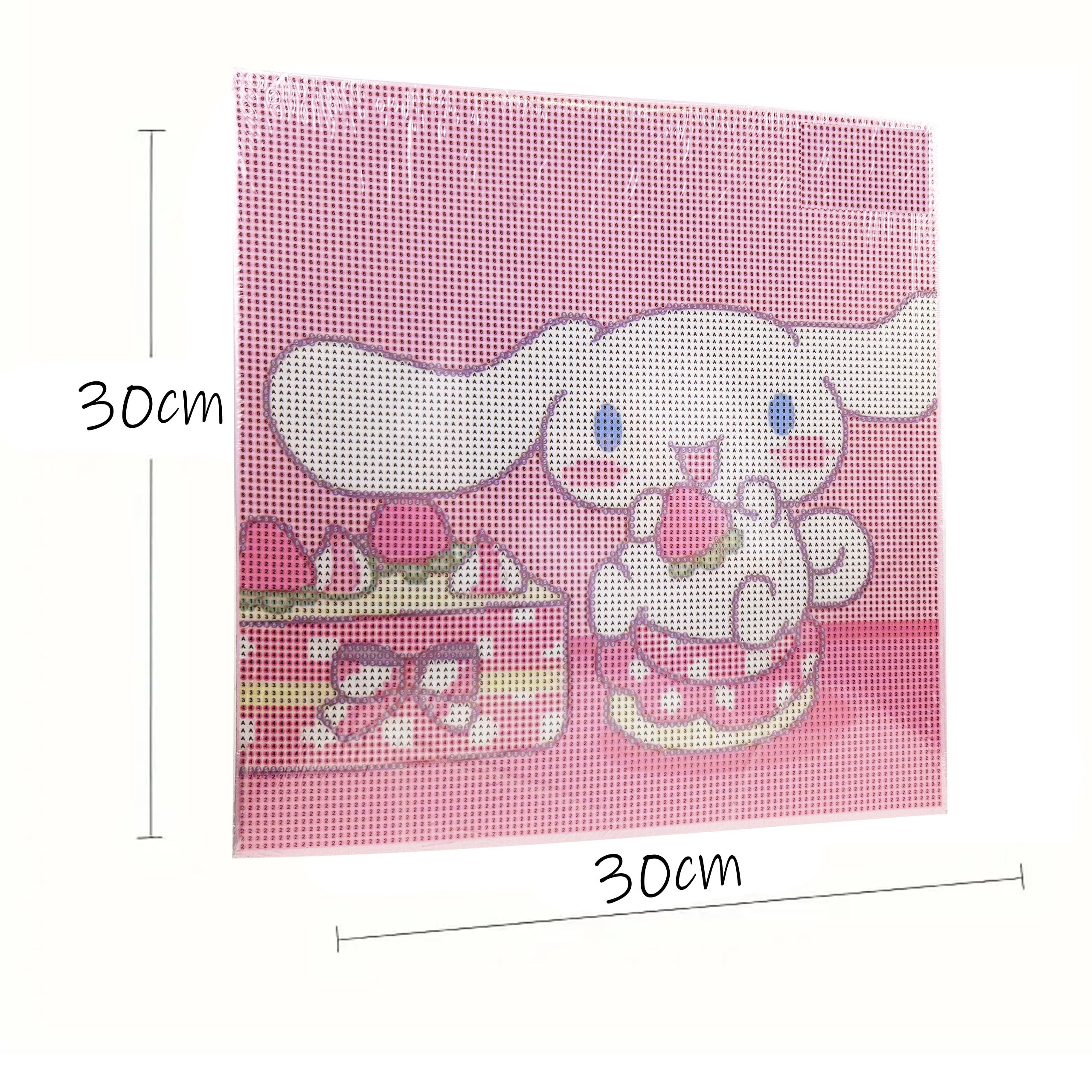 Teemanttikand 30x30 Teemantmaal Teemantmosaiik Anime Pilt