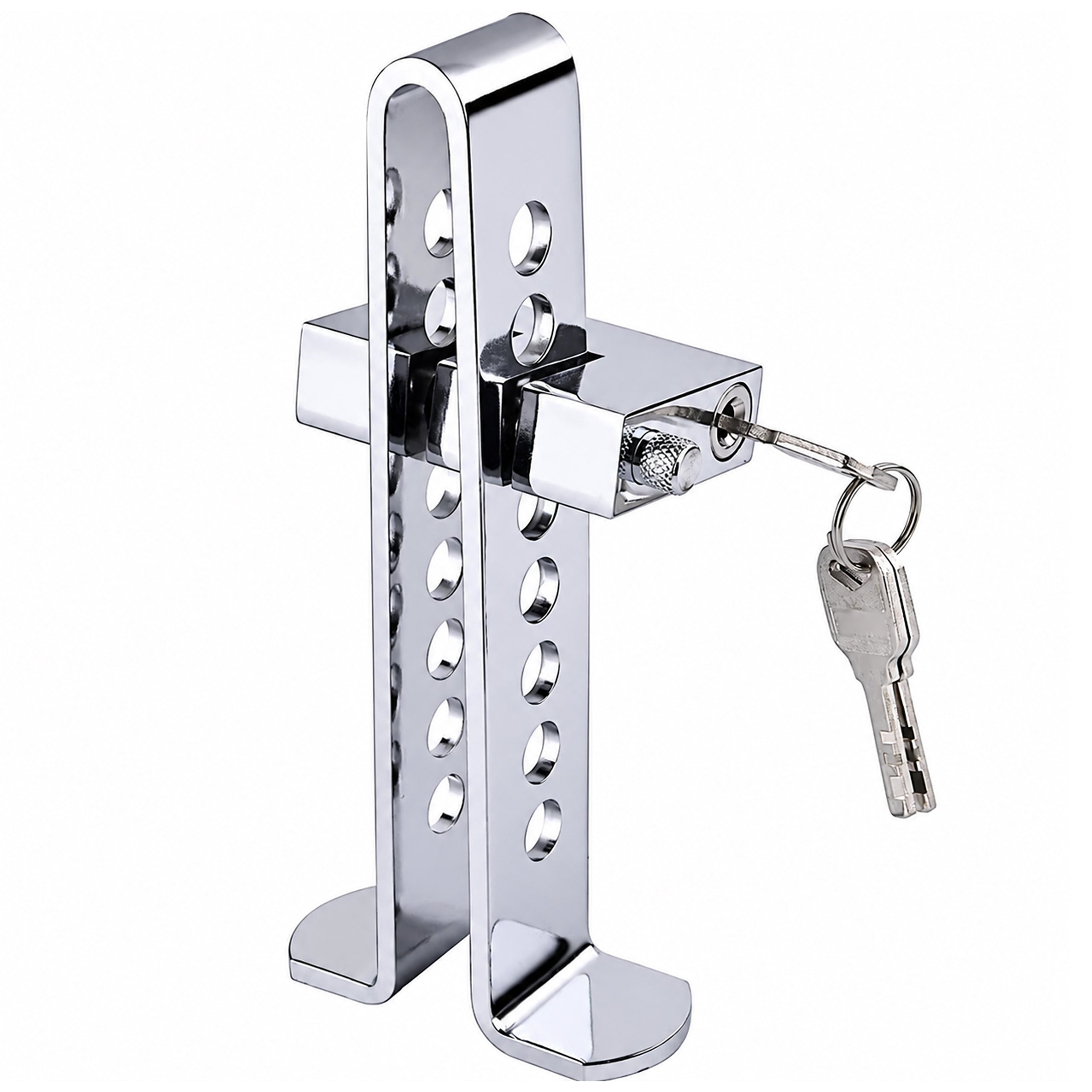 Steel Anti-Theft Clutch and Brake Pedal Lock for Car