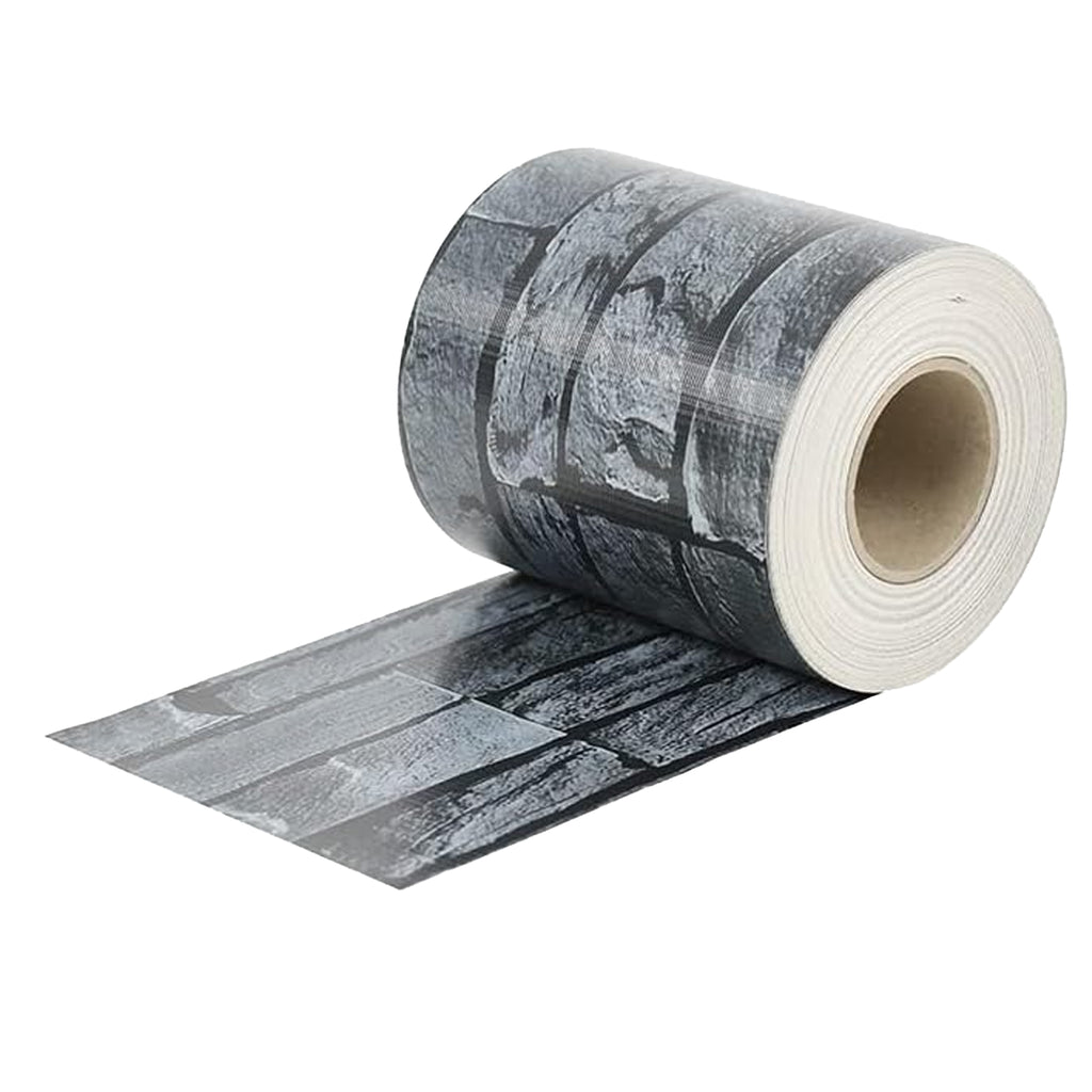 4 x Garden Fence Tape 19cm x 35m UV Stone Panel Cover