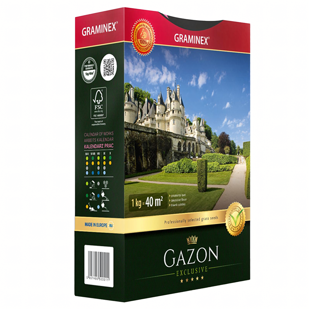 Premium muruseemned muru rajamiseks ja ülekülviks GAZON 1kg 40m