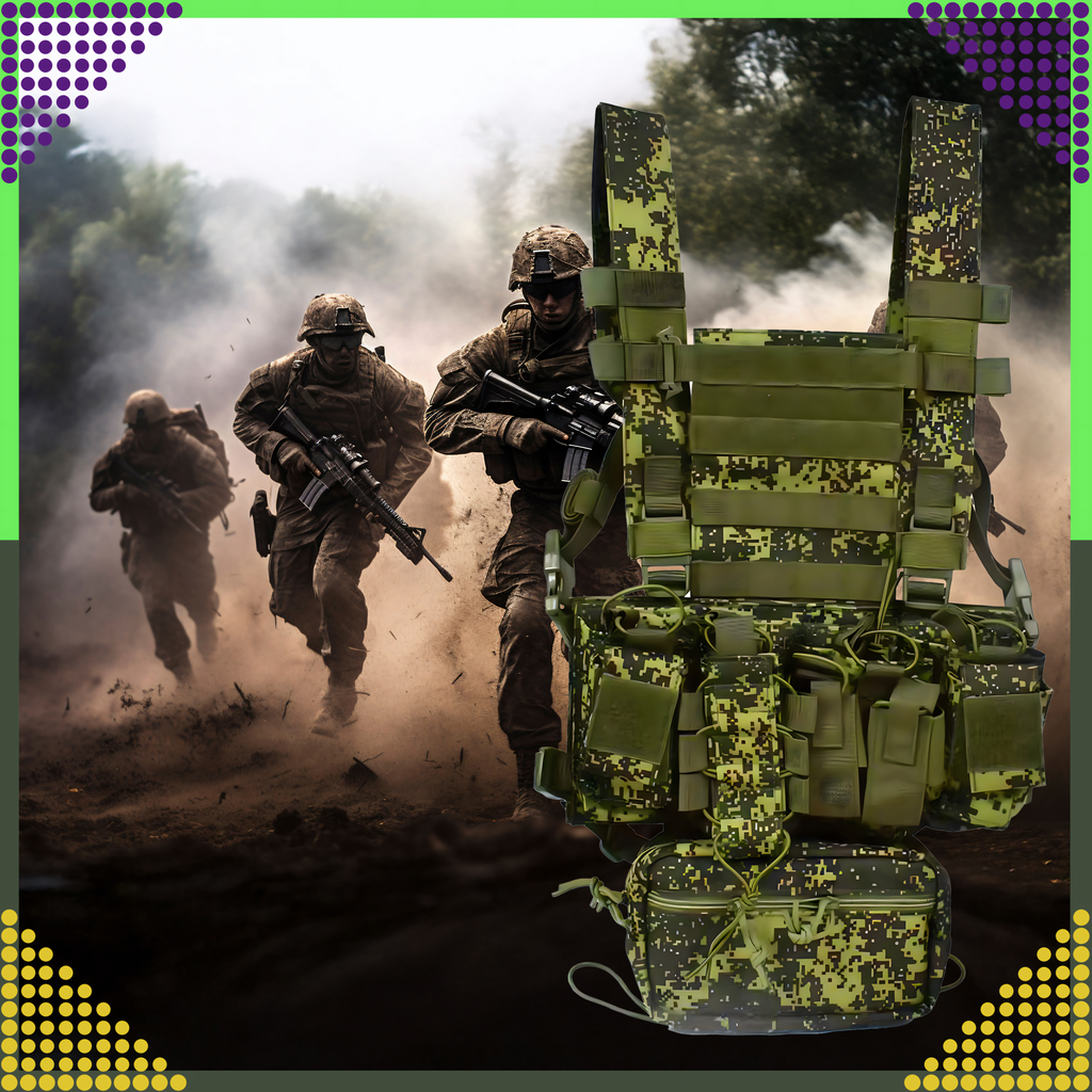 Tactical Military Protective Molle Vest Lightweight Airsoft Airsoft Dispenser