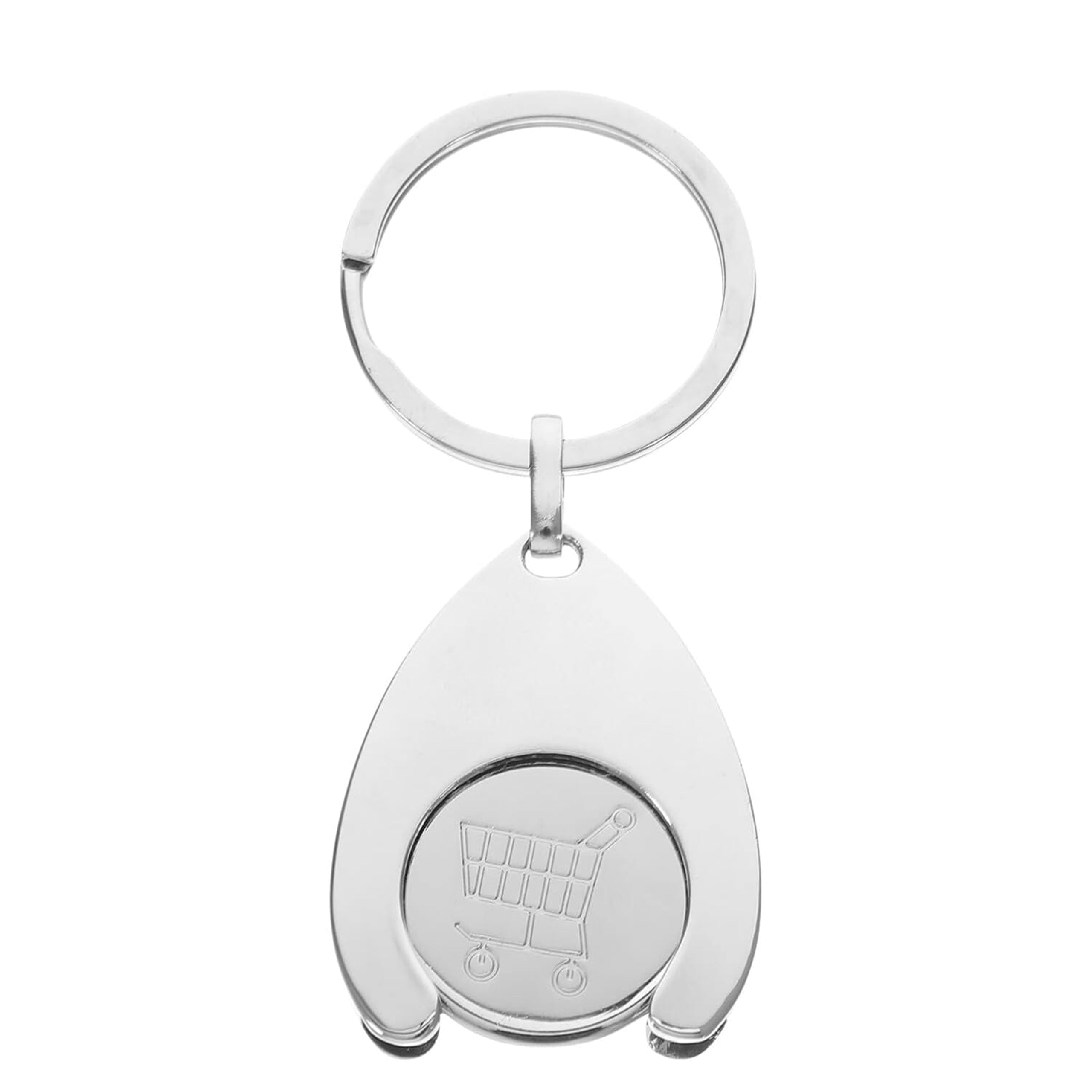 Keychain Token for Shopping Cart 2 in 1
