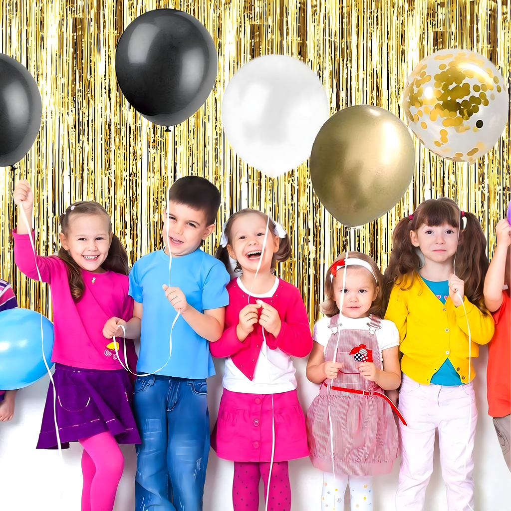 Õhupallikomplekt Dekoratsioon Õhupallid 30. Sünnipäevaks Kardinasein Black Kuld