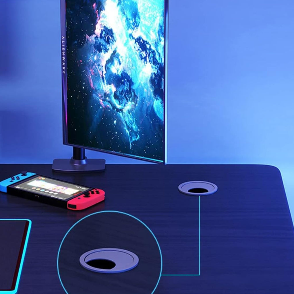 18 x Computer Desk Gaming Table for Gamer Computer Large Stable