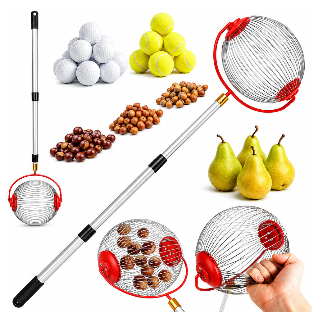 Telescopic Fruit and Nut Picker 48-105cm