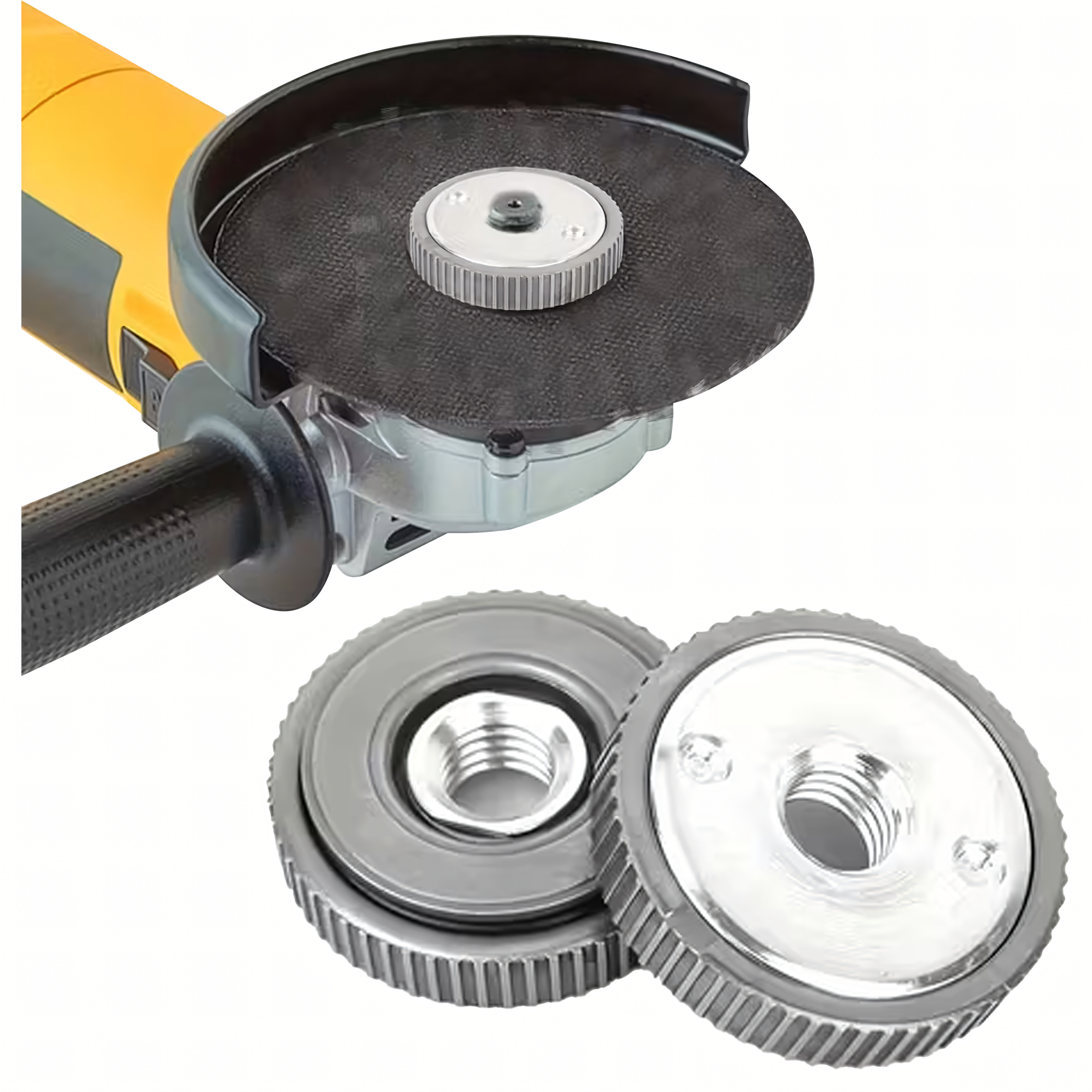 M14 mutter nurklihvijale, isekinnituva, kiire kinnitusega lihvija jaoks