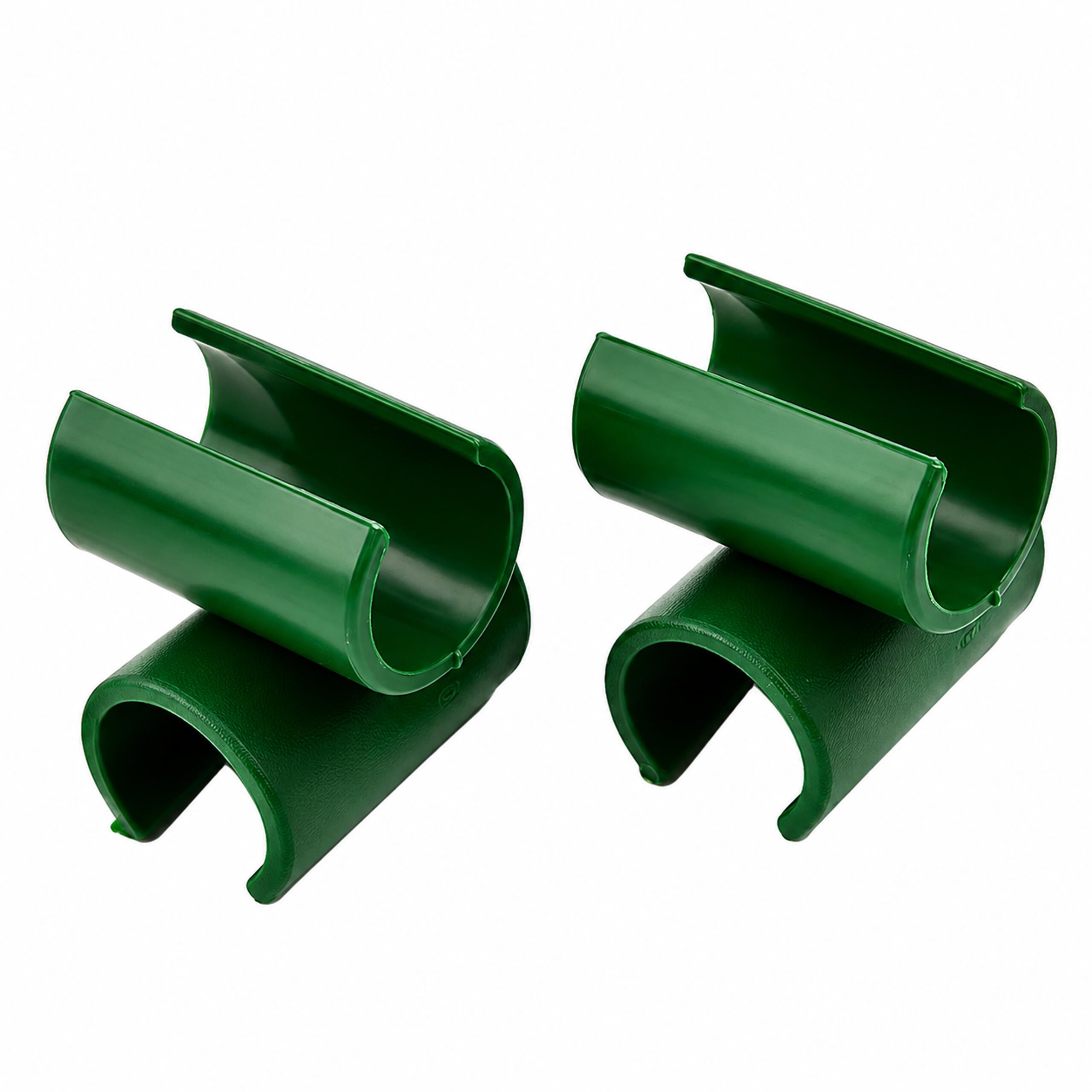 Roheline 11 mm ristnurga ühendus aiatoikudele 10 tk