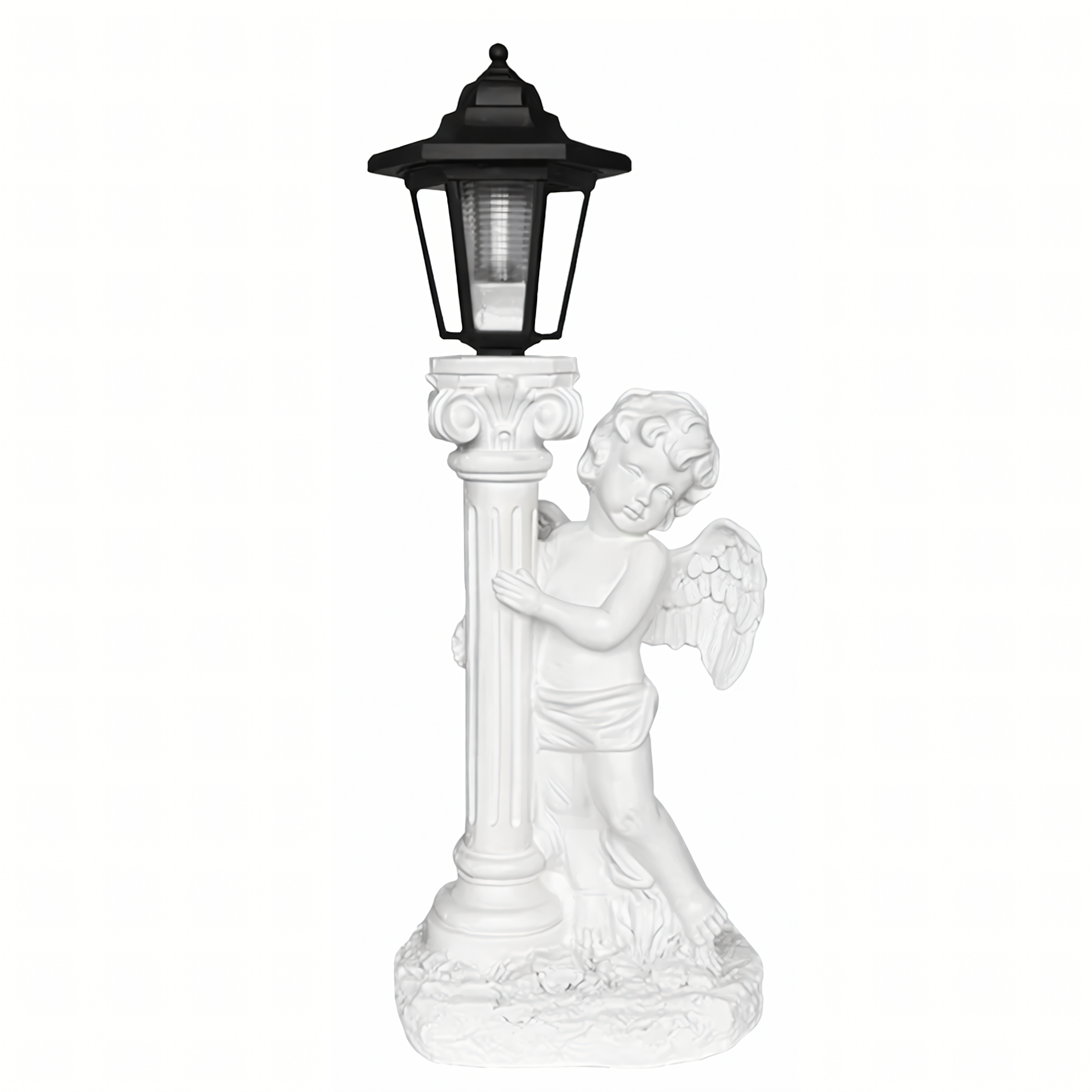 96x Solar LED Angel Figurine Candle Holder Decoration 49cm