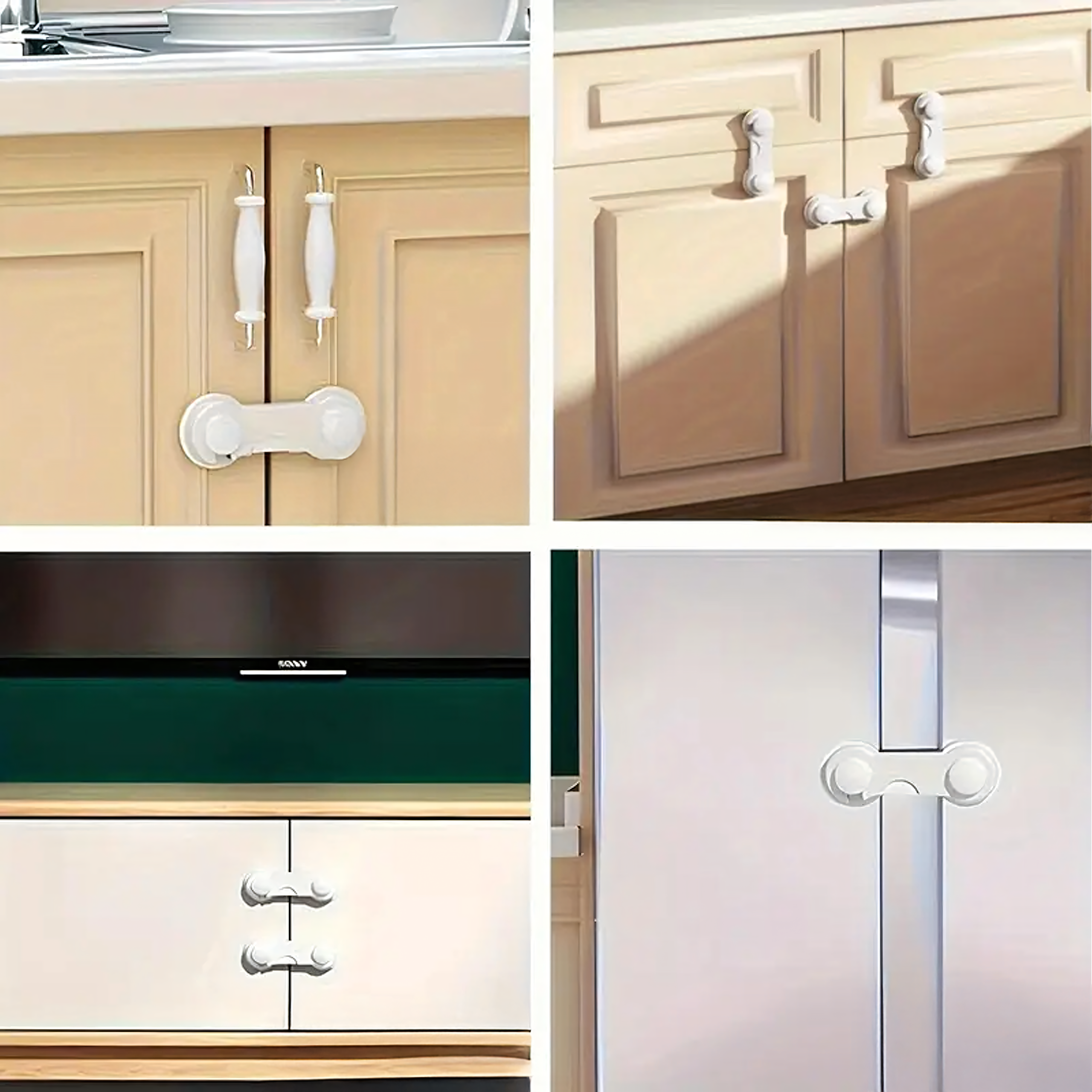 Kapi turvalukk mööblile, sahtlitele ja ustele beebidele ja lastele