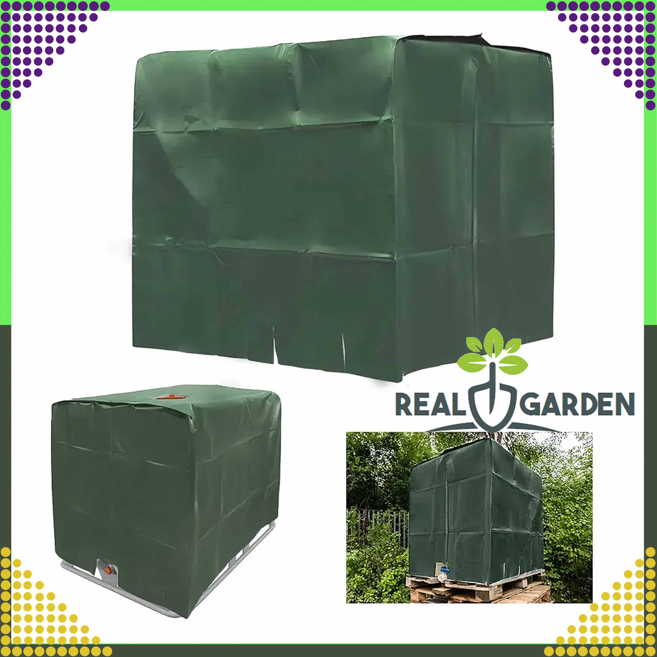 IBC Tarpaulin Cover for Mauzer 1000 L