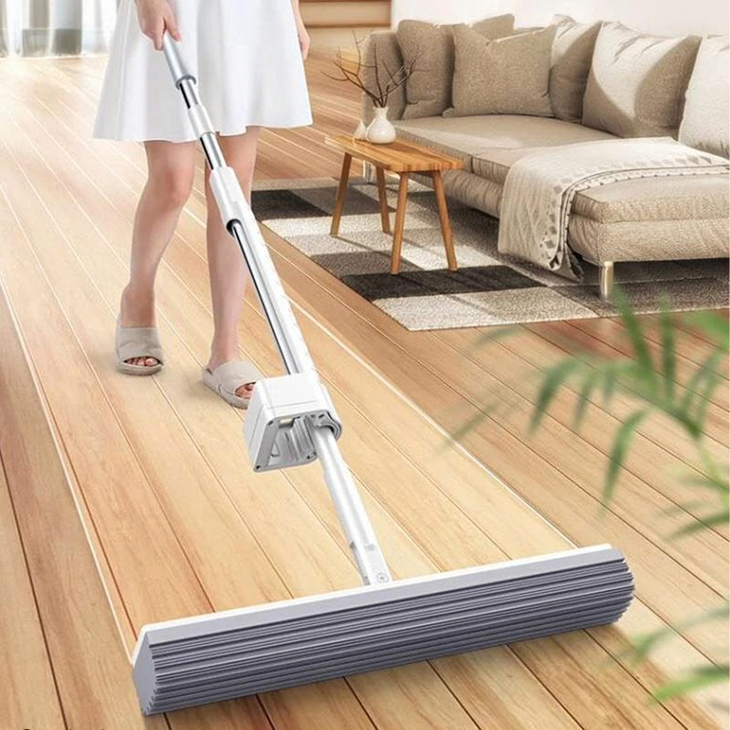 Sponge Mop for Washing Floors Squeezed Rotary for Water Sponge