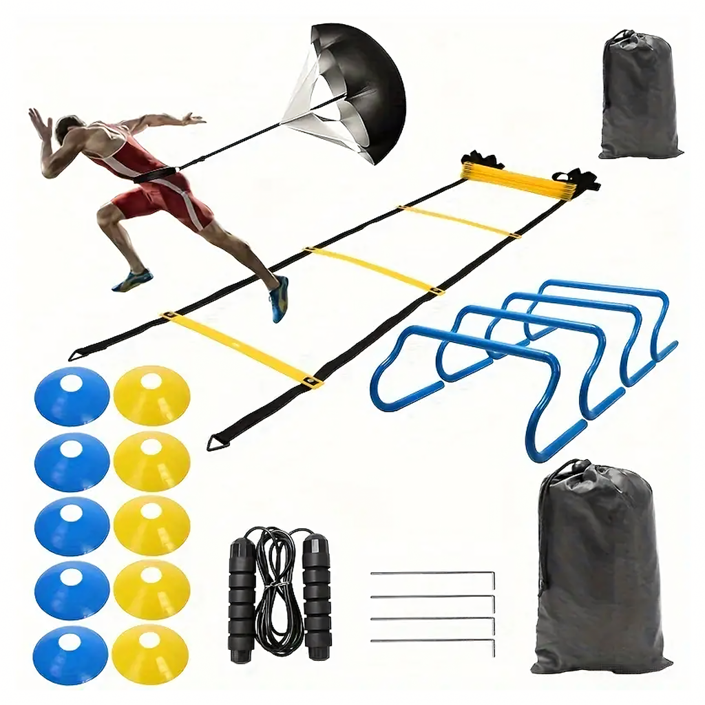 Large Training Set Trainer Cones Coordination Ladder XXL Hurdles