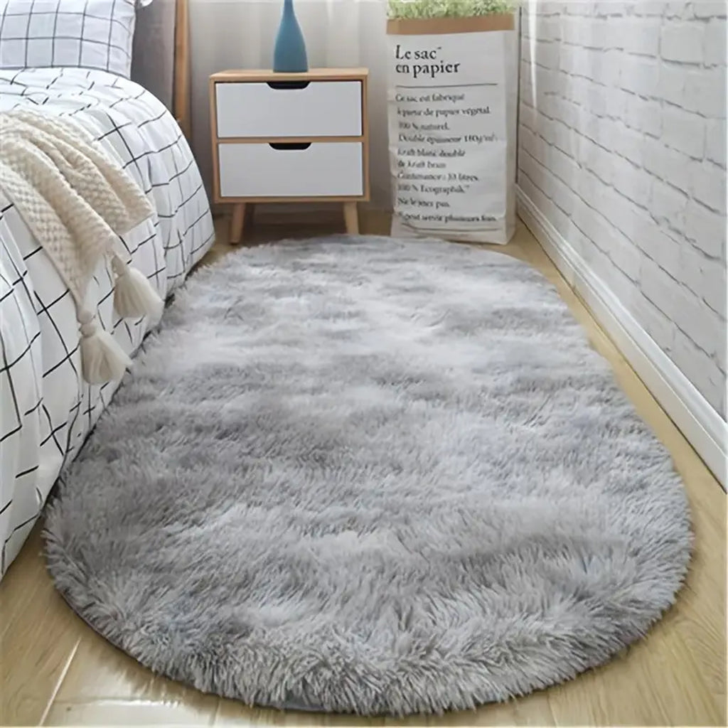Soft Plush Shaggy Carpet Dense Woolly Large Fluffy for Living Room 160x60cm