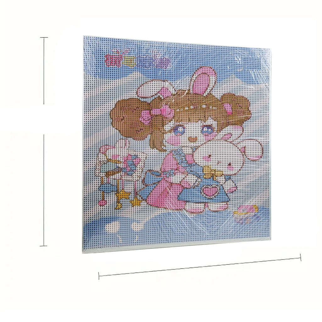 Teemantmosaiik 30x30cm Anime