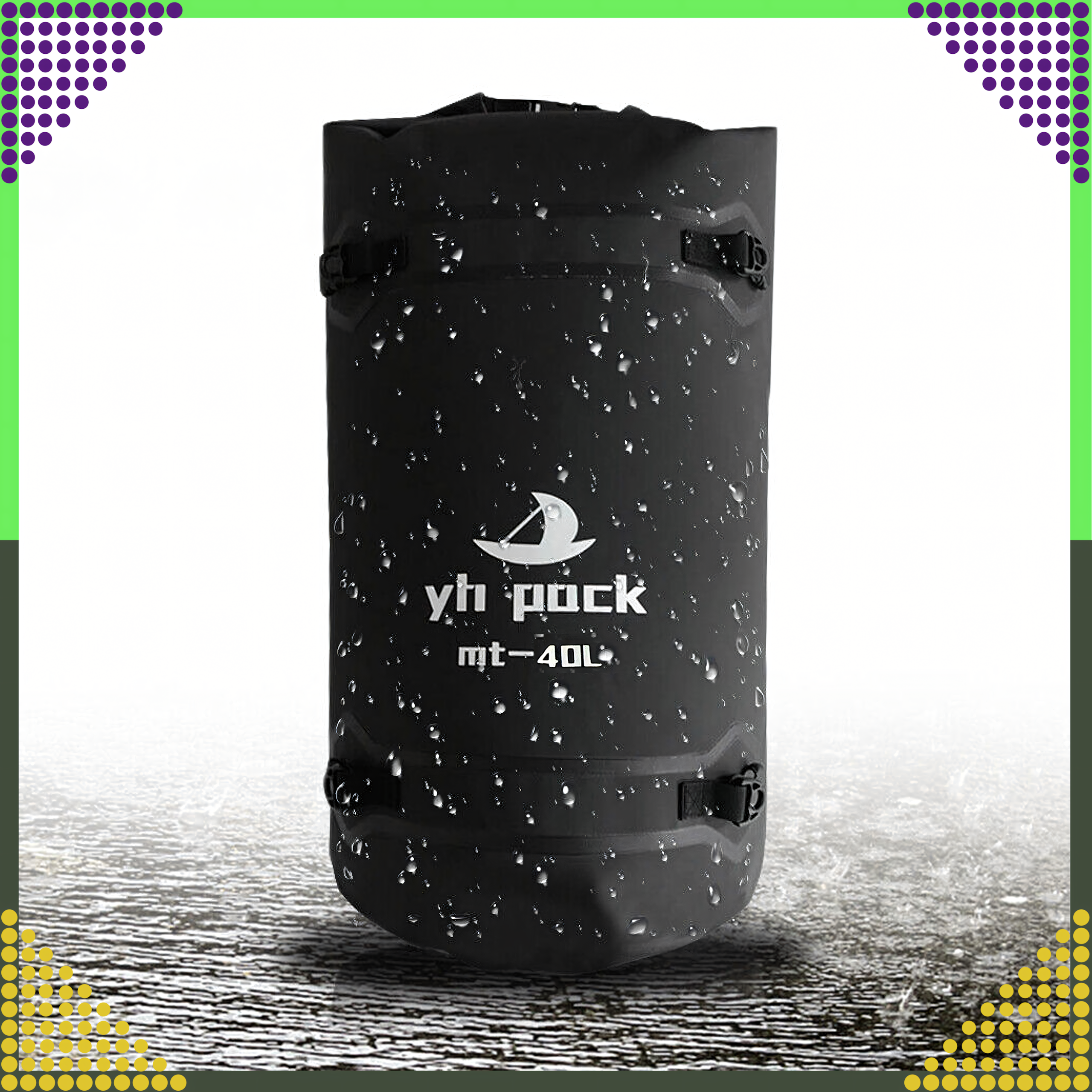 Veekindel mootorrattakott 40L