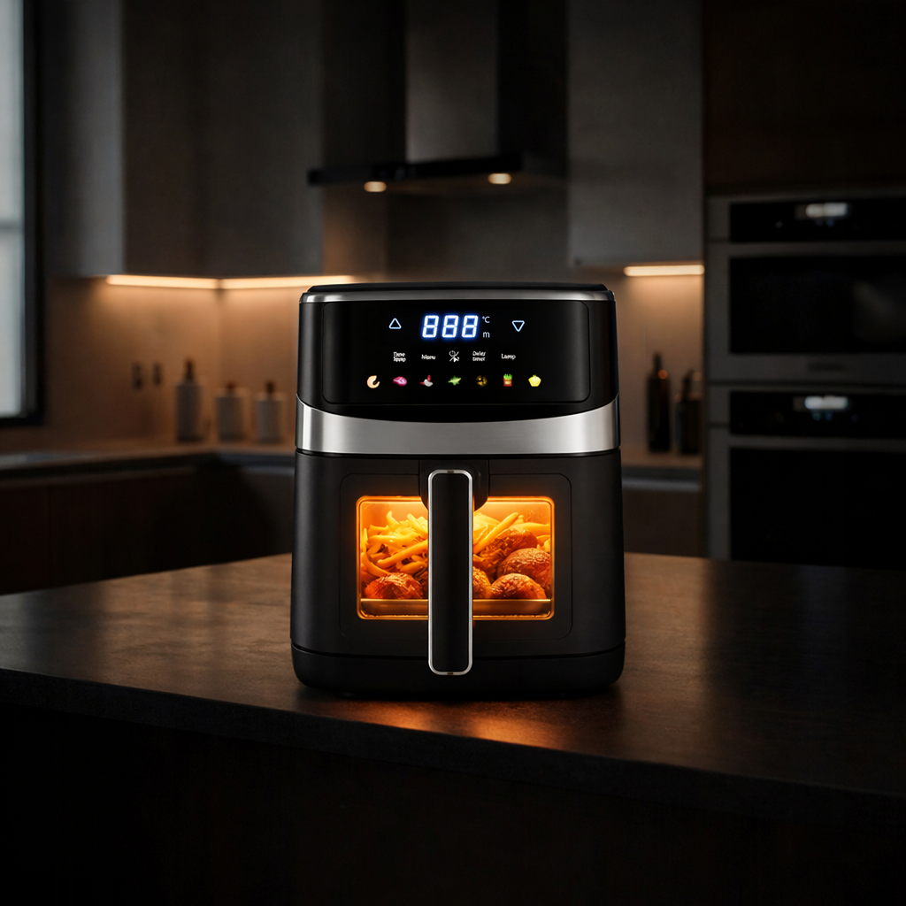 Air Fryer 5L 1500W with 8 Cooking Programs