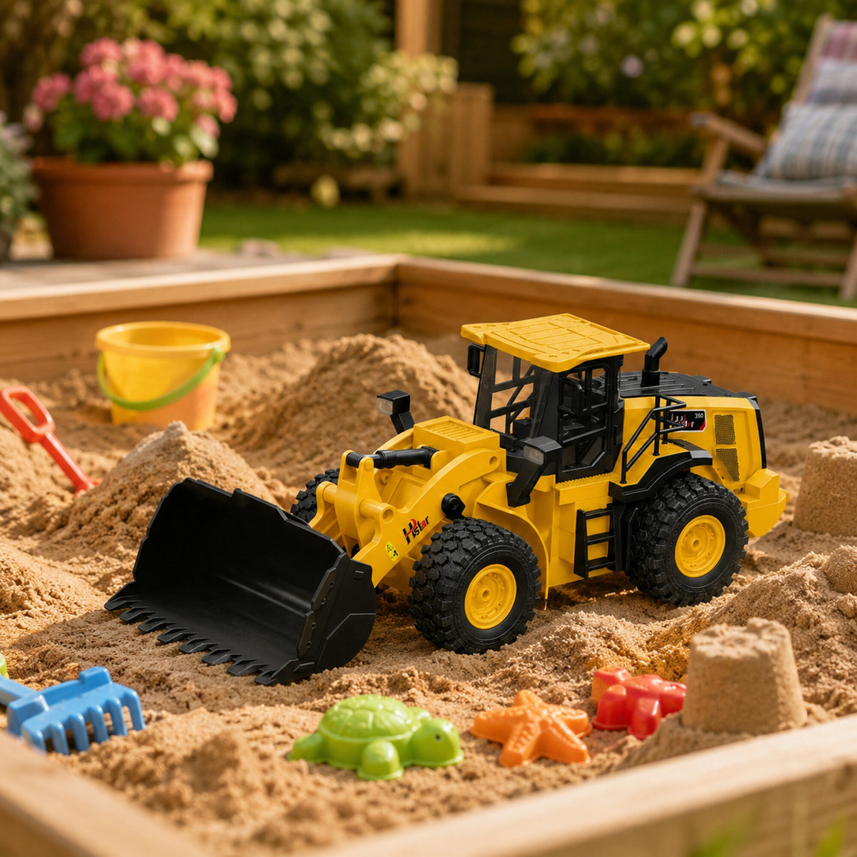 Remote Control Bulldozer RC Construction Machine Large