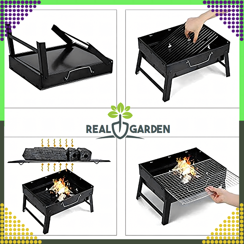 Portable Folding Camping Charcoal Garden Grill