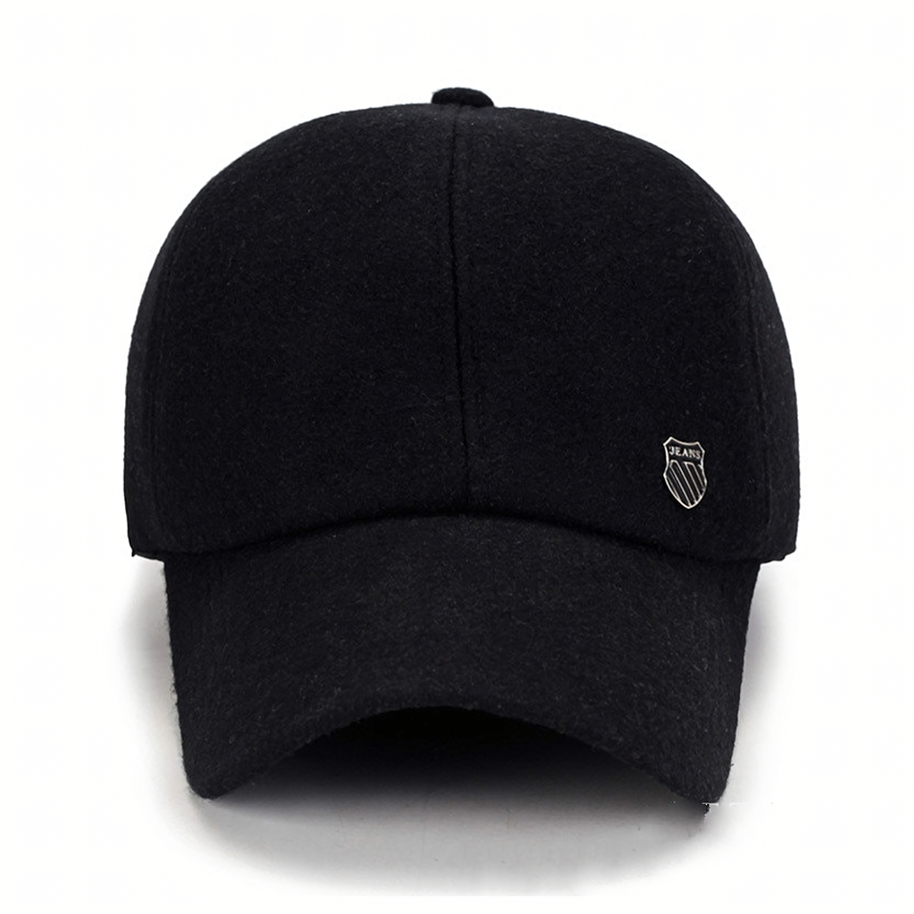 Warm Men's Winter Hat with Visor Earmuffs Earflaps Insulated Pilot Jacket