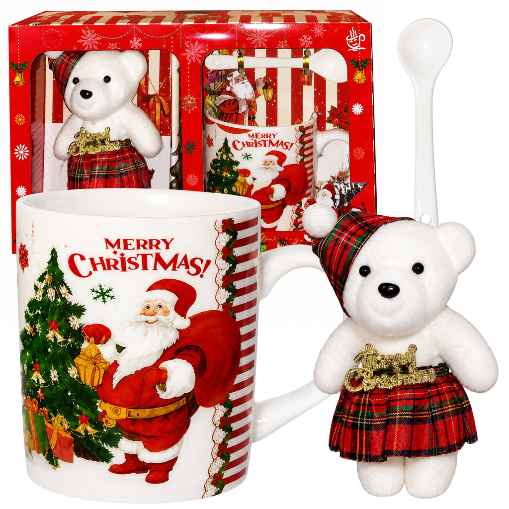 Jõulukruusi komplekt lusika ja kaisukaruga 200 ml RC-K-2692-15747