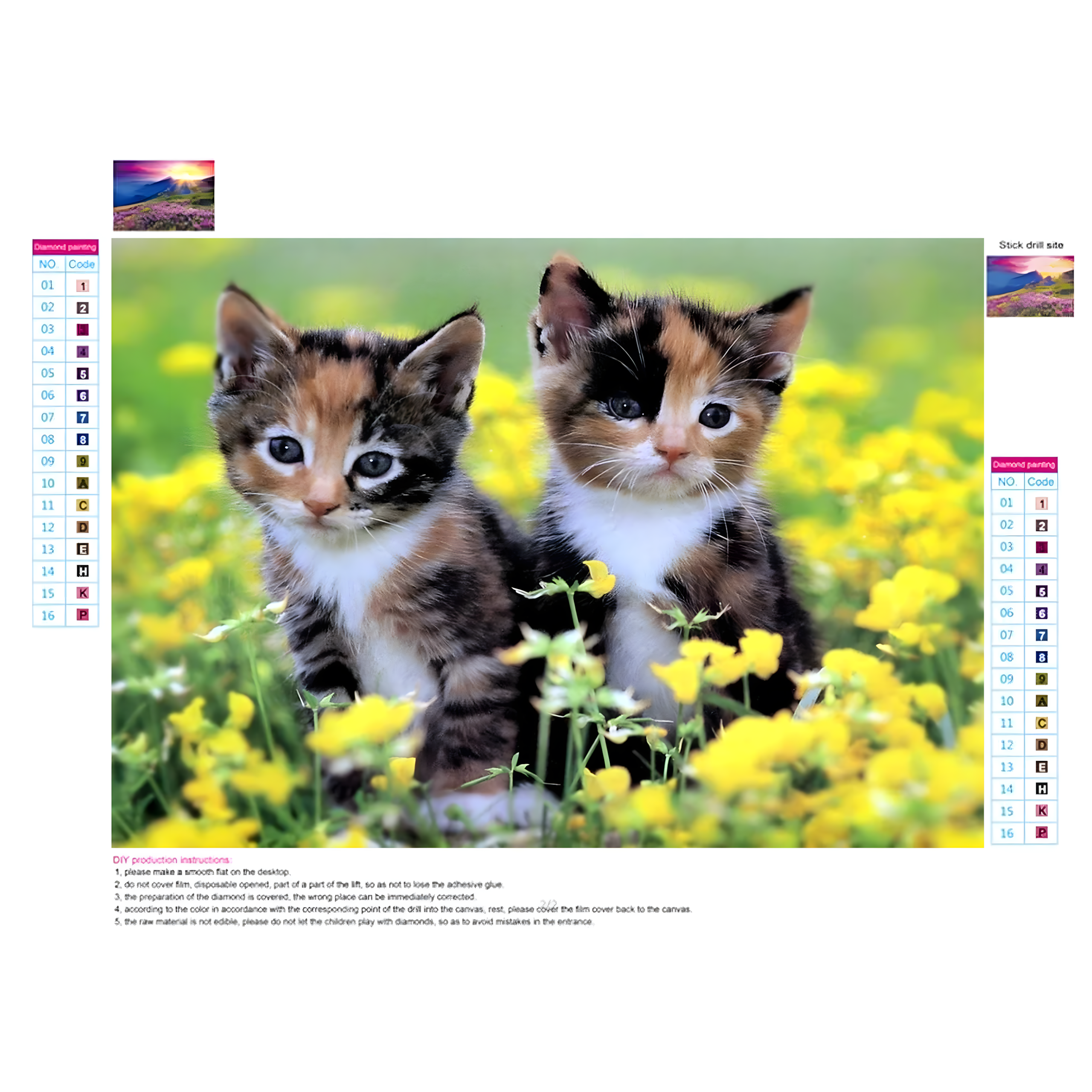 SUUR TEEMANTTIKAND 120x60 Teemantmaal Teemantmosaiik XXL KOMPLEKT