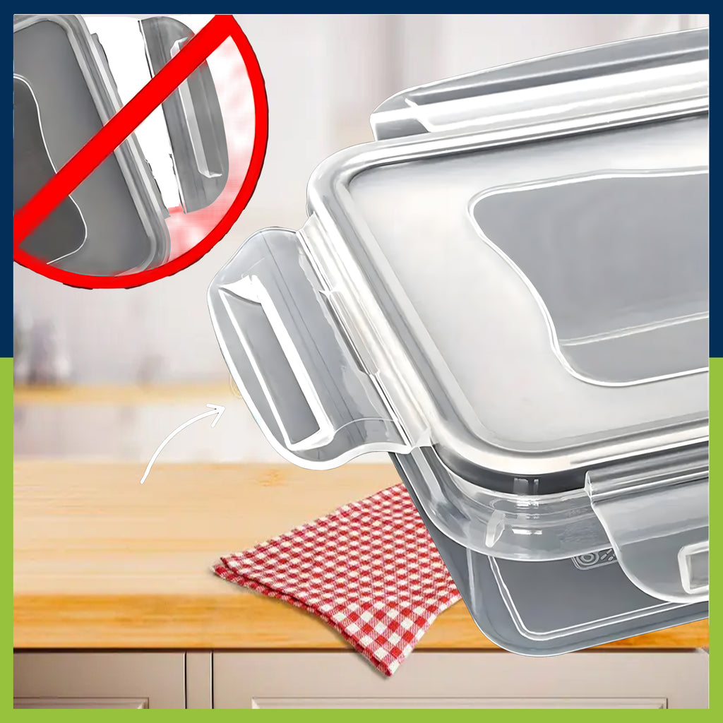 144 x komplekt 12 tk. LÕUNAKARP TOIDUKARP PLASTKONTEINERITE KOMPLEKT