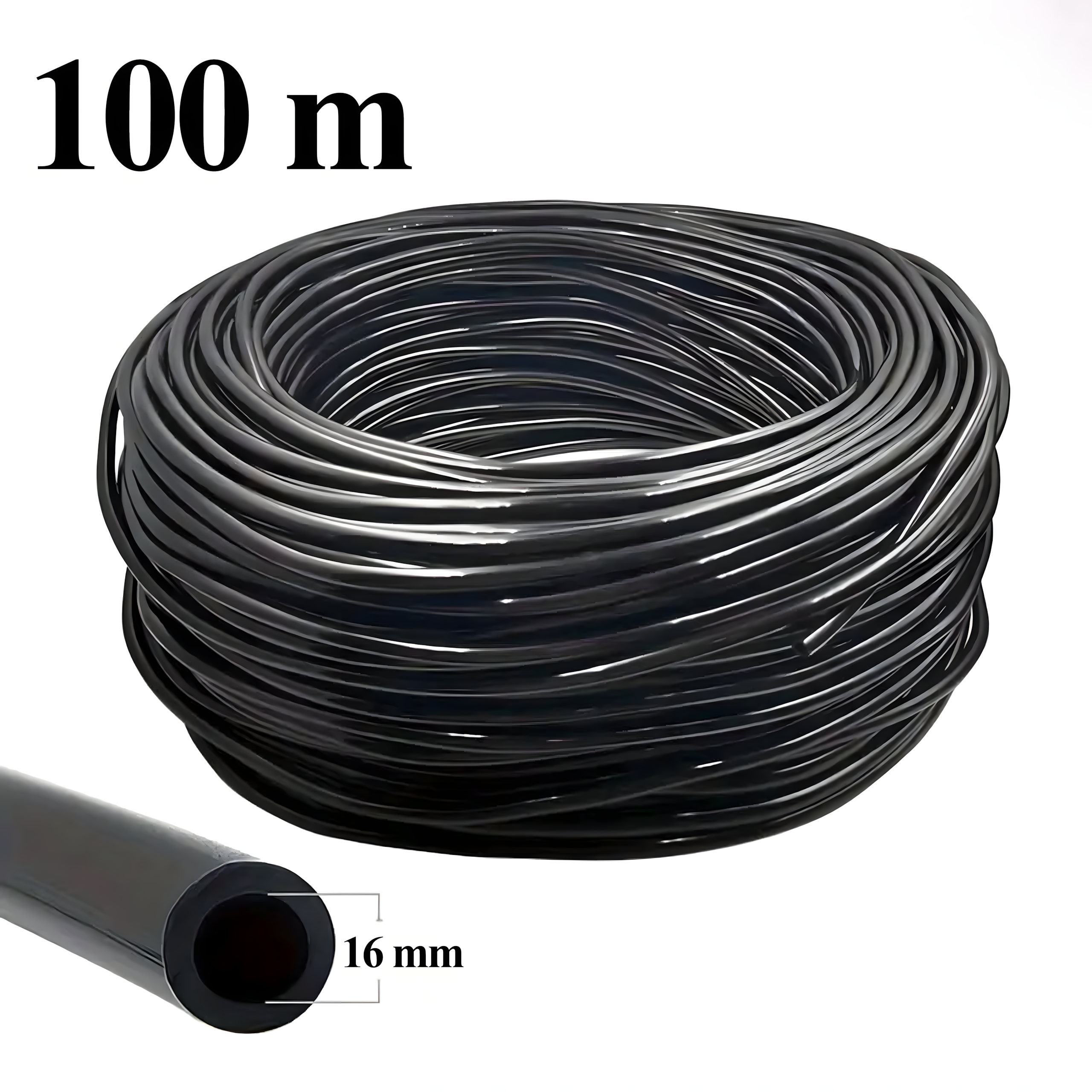 Tilkvoolik 33 cm Fi 16mm tilkniisutusvoolik 100 m