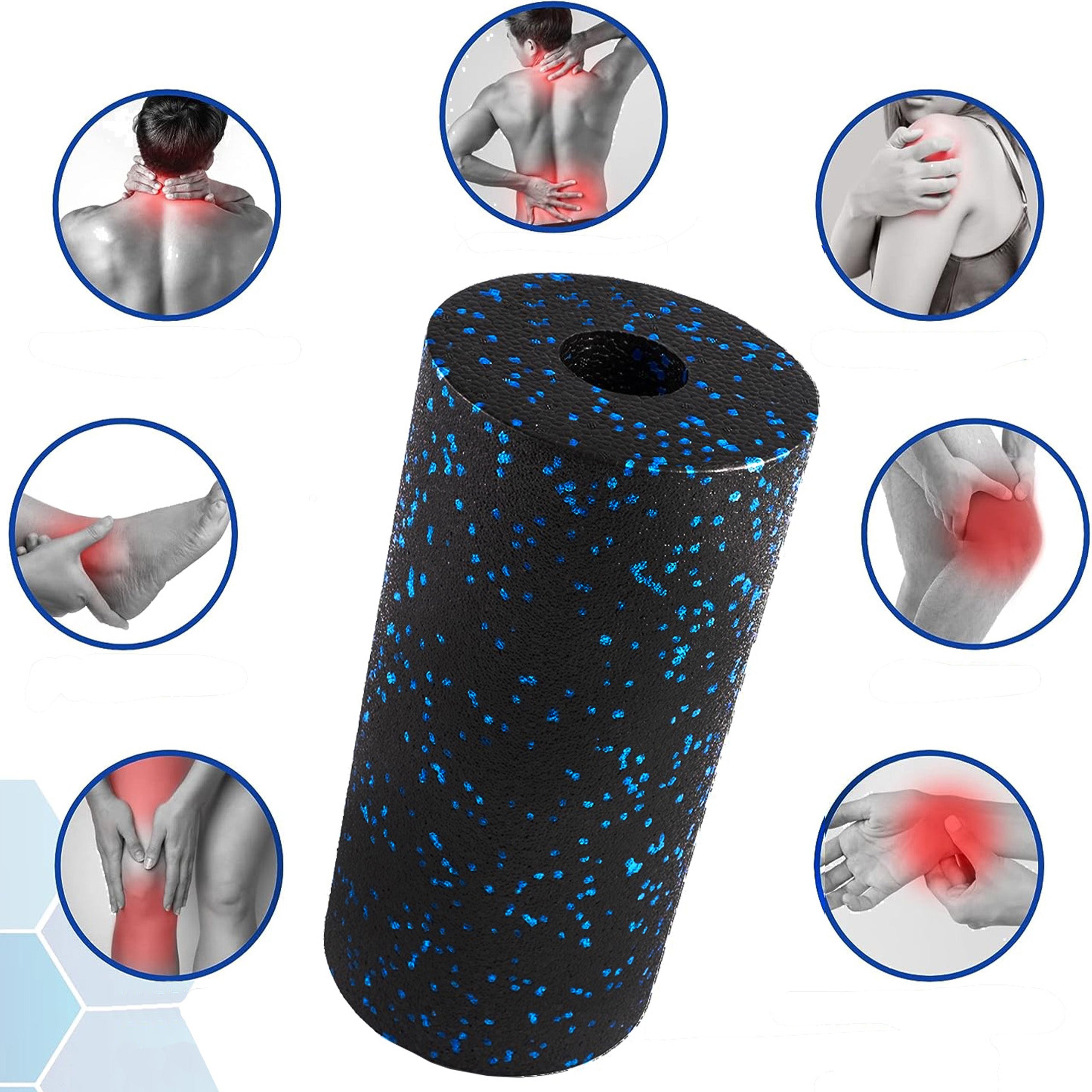 EPP komplekt keha lihaste massaažirullile, rullile, duopallile, fitness-pallile