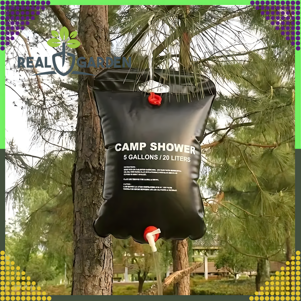 Turisti päikesedušš kaasaskantav välidušš XXL telgi alla 20 l