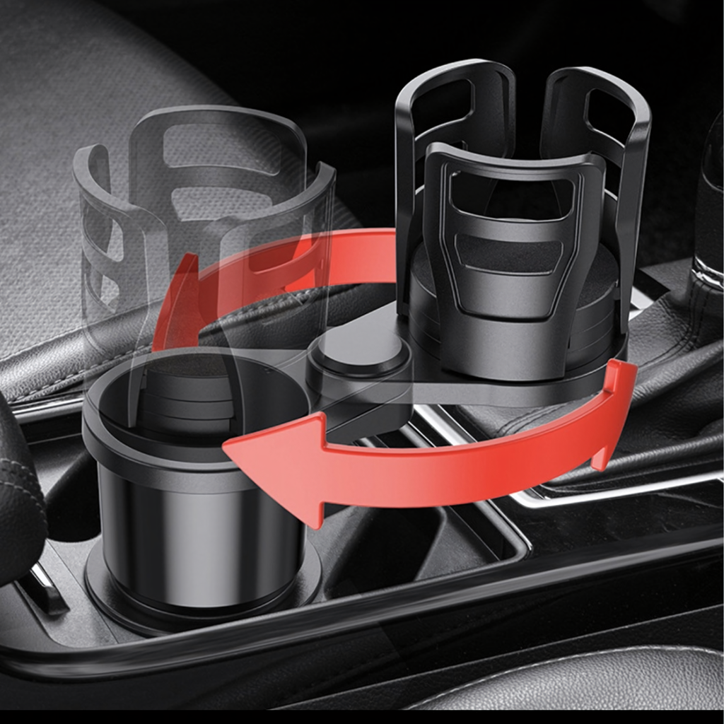 2in1 auto topsihoidja jookidele kohv 360° pööratav reguleeritav