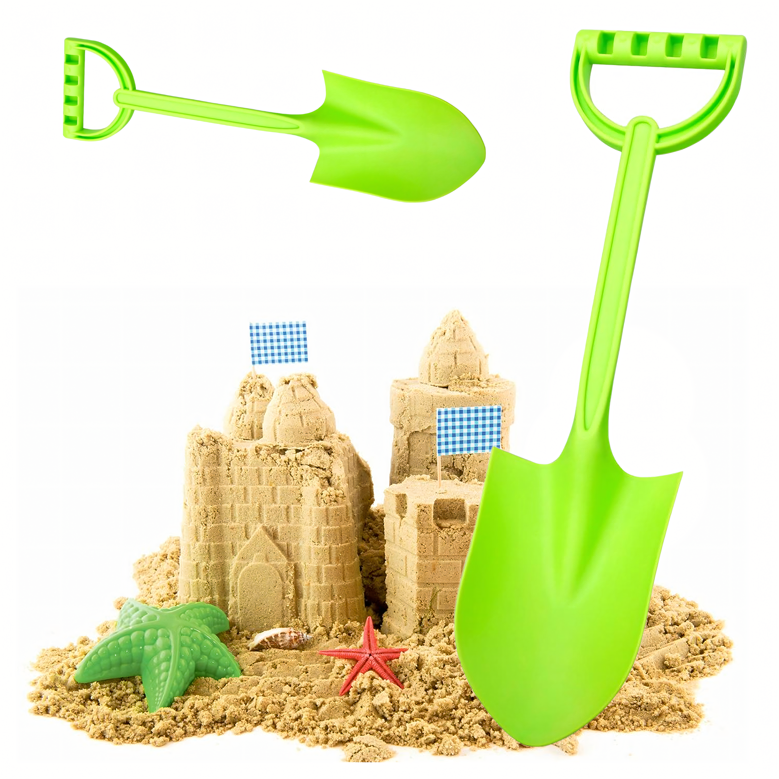 Labidas Liivalabidas rannale Liivakastidele Tugev, suur 51 cm