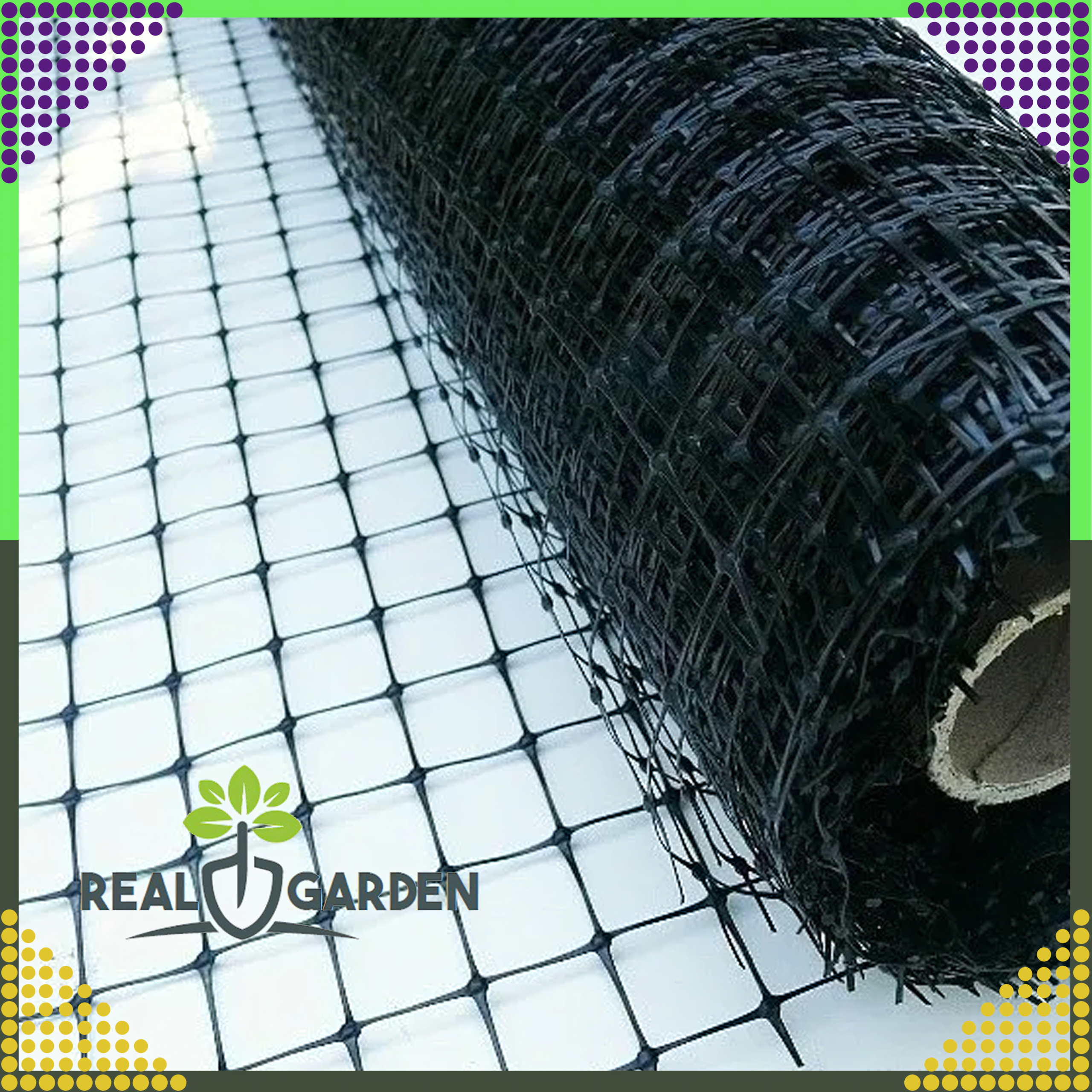Strong Dense Mole Netting 1x200m 30g with 100 Anchors