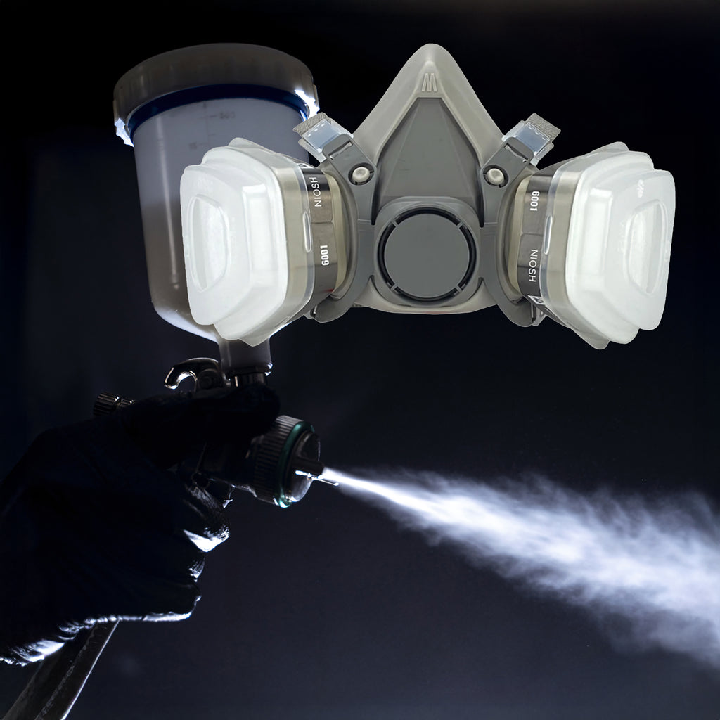 Protective Half Mask Dust Filter Set