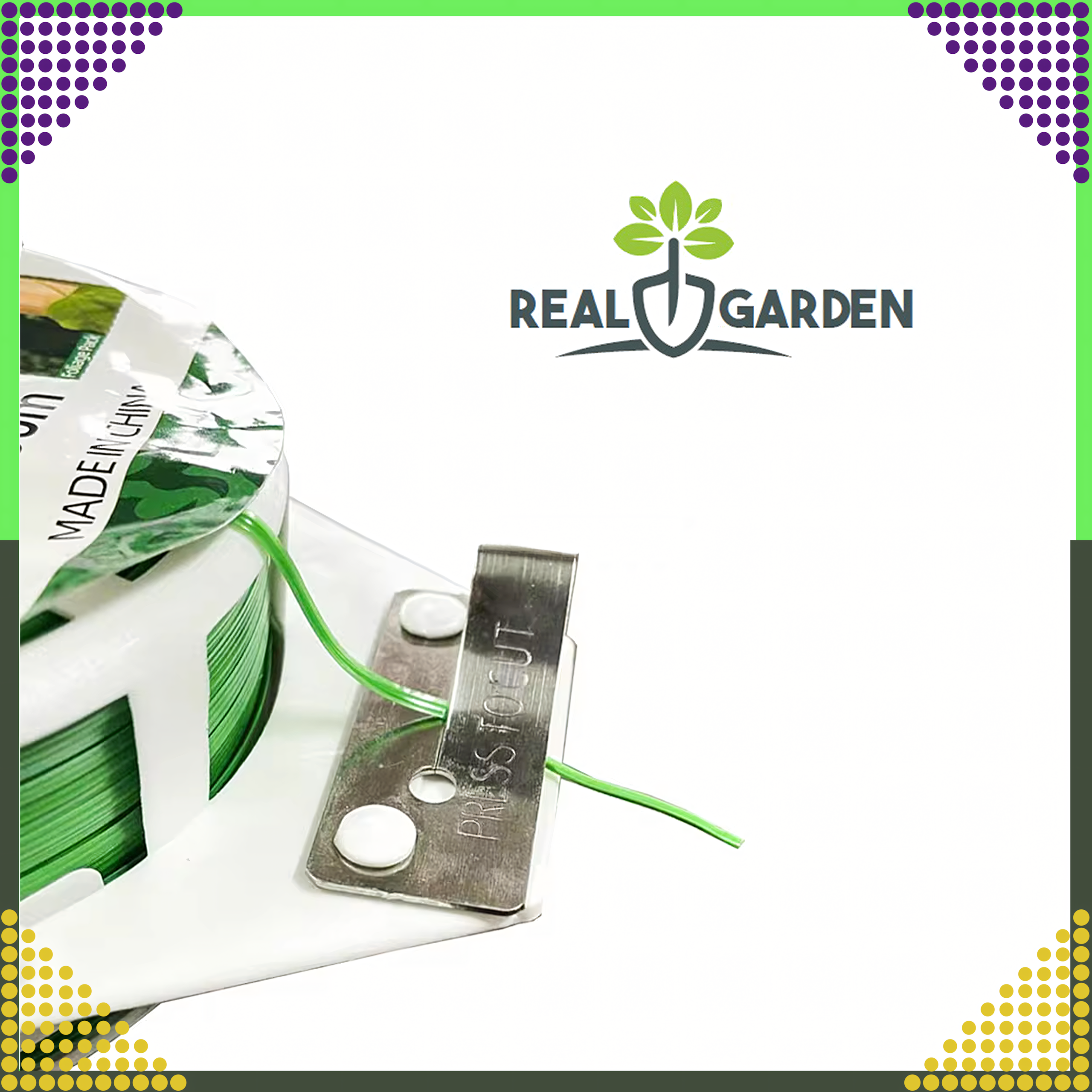 Gardening Wire with Cutter 20m Durable Strong for Plants Universal