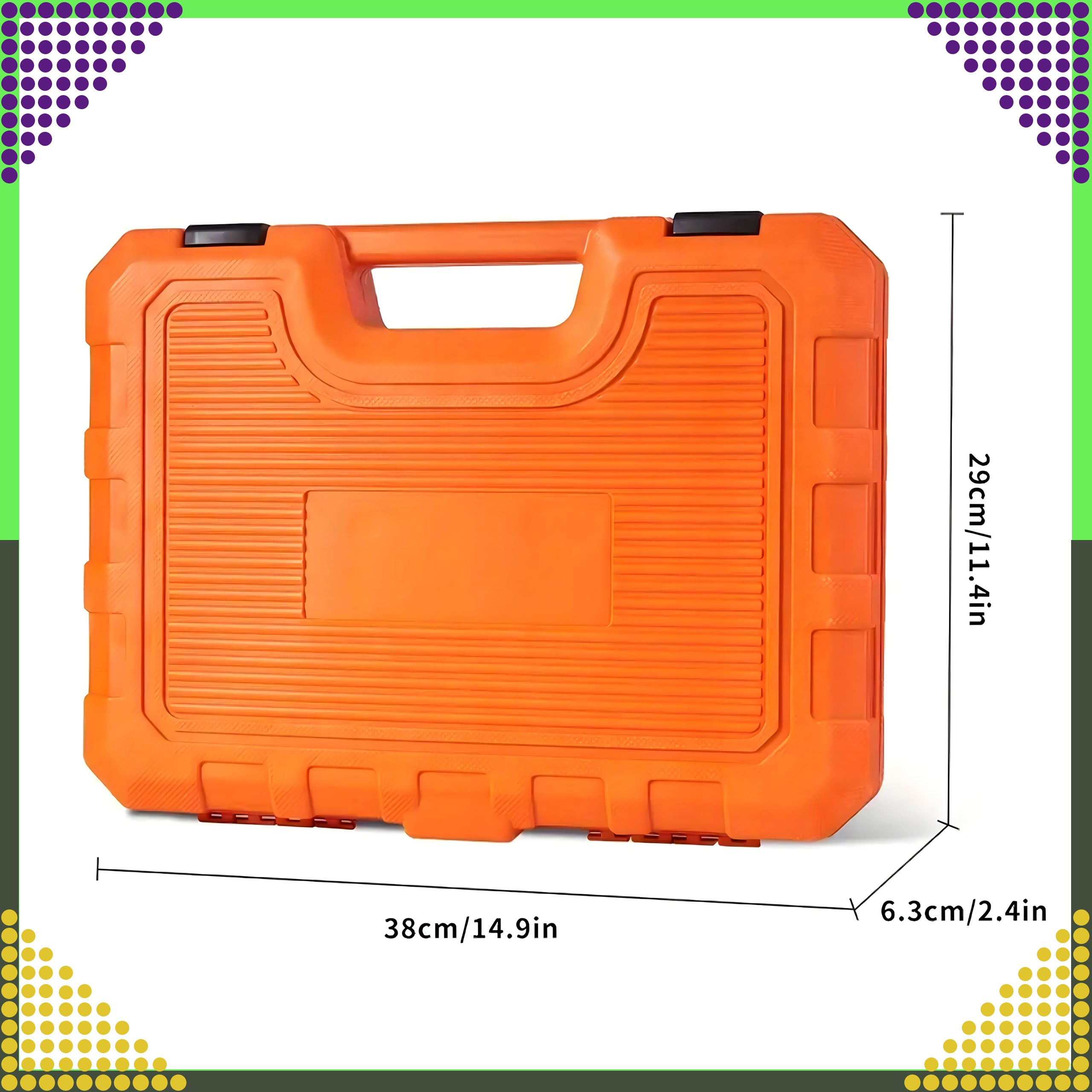 3/8" löökpadrunite komplekt, 50 tk