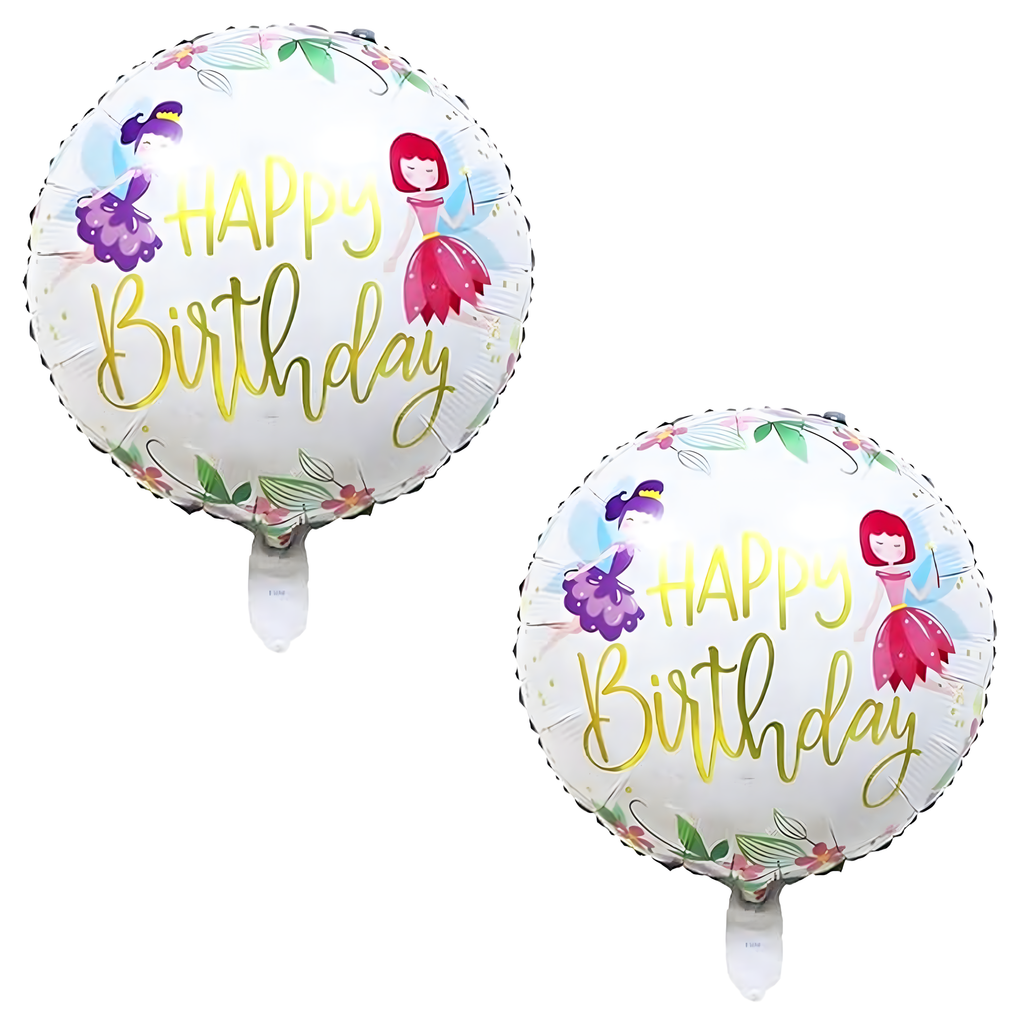 Haldjate sünnipäevalõhupallide komplekt sünnipäevadeks ja sünnipäevapidudeks 5 tk