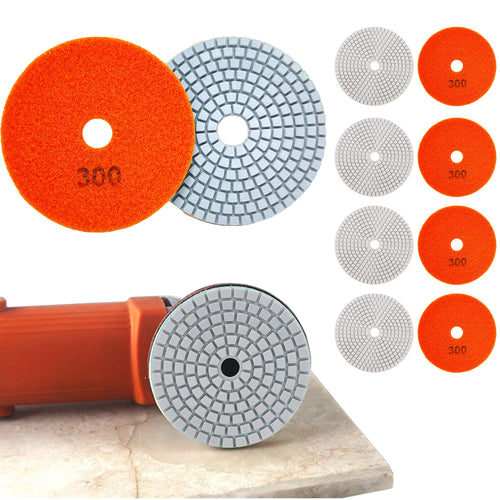 10x 80mm teemantpoleerimiskettad takjakinnitusega graniitkeraamiliste plaatide lihvimiseks G300