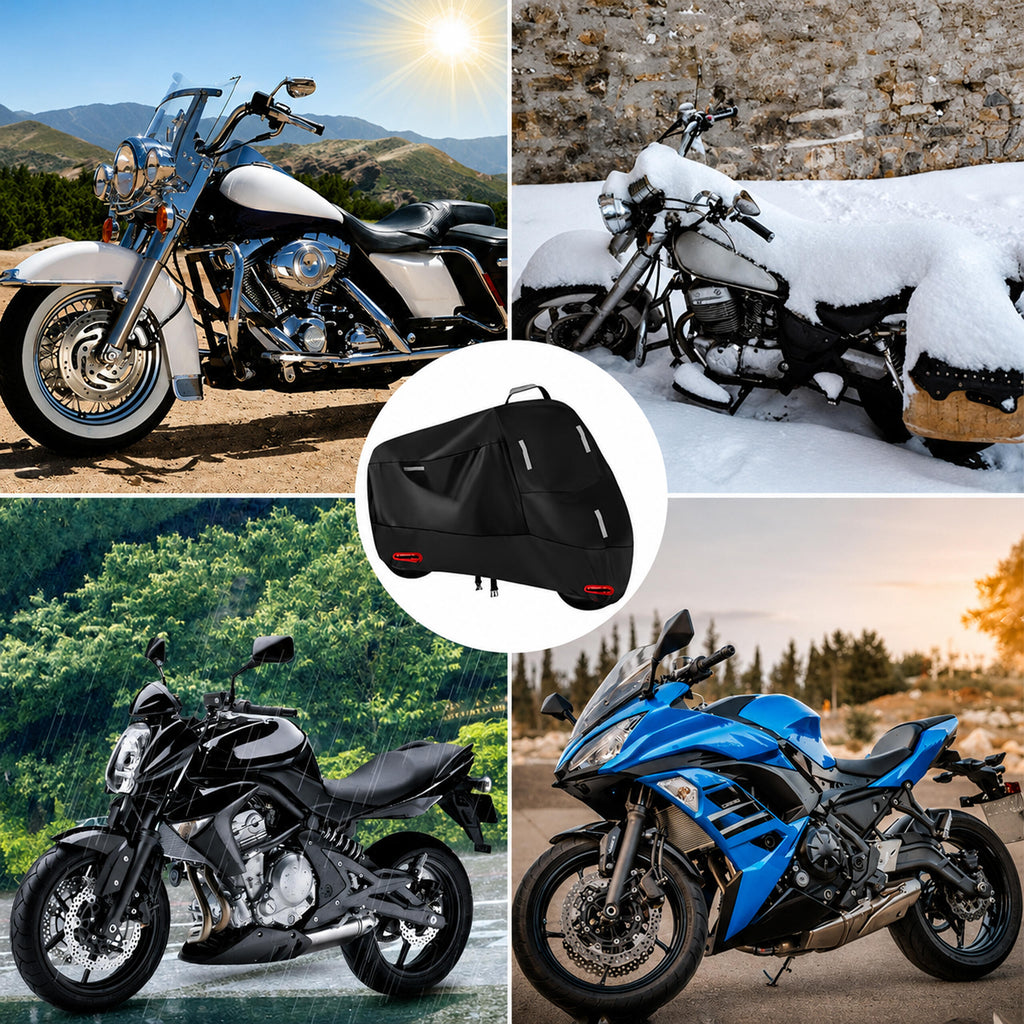 Universal Waterproof XXXL Scooter and Motorcycle Cover 265x105x125 cm