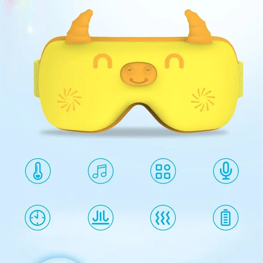 Electric Intelligent Heated Eye Massager for Kids