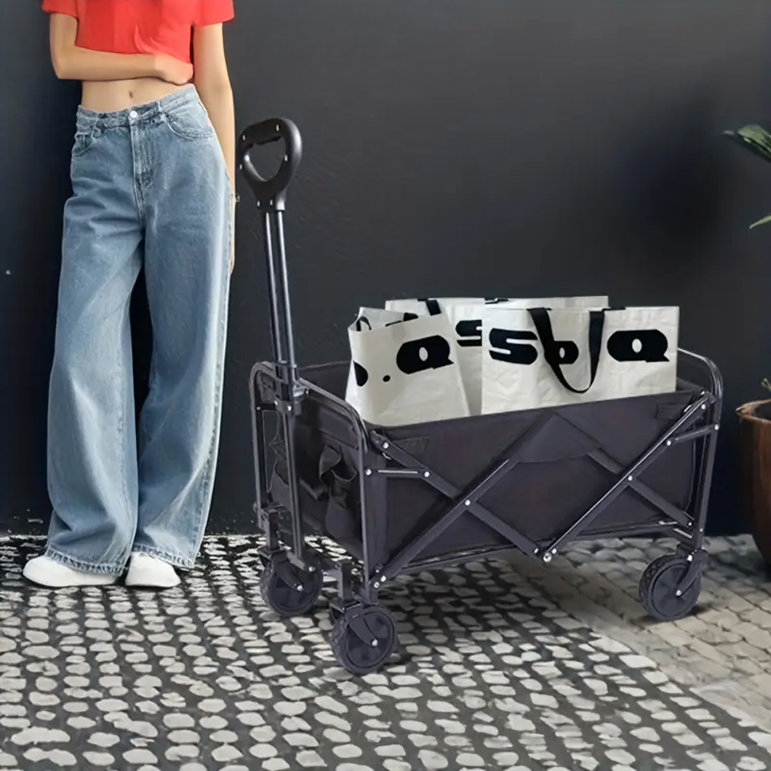 Spare Wheel for Tourist Garden Transport Trolley 1 pc