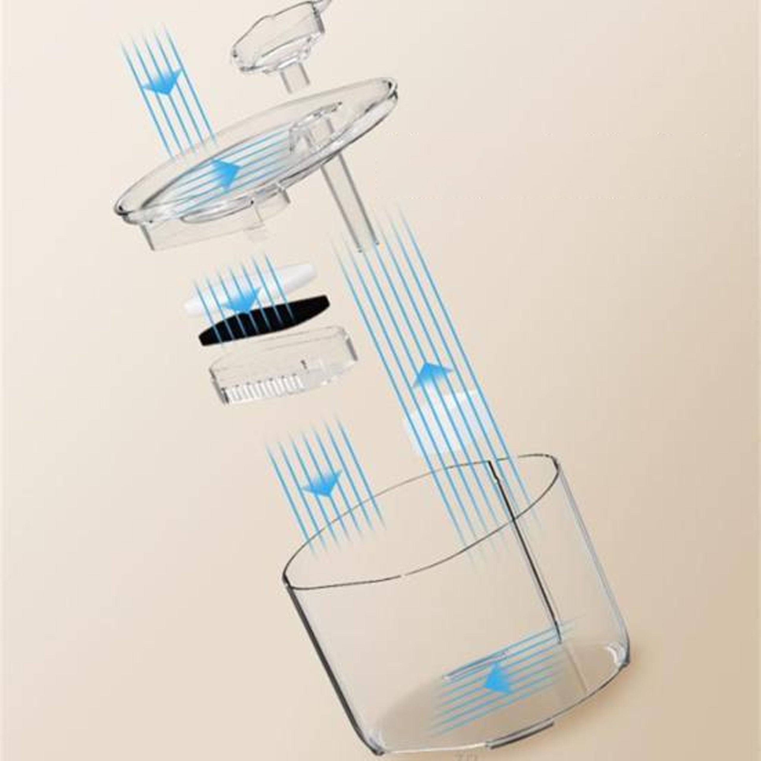 Automaatne joogikauss vaikne purskkaev kassile ja koerale 2.2 L