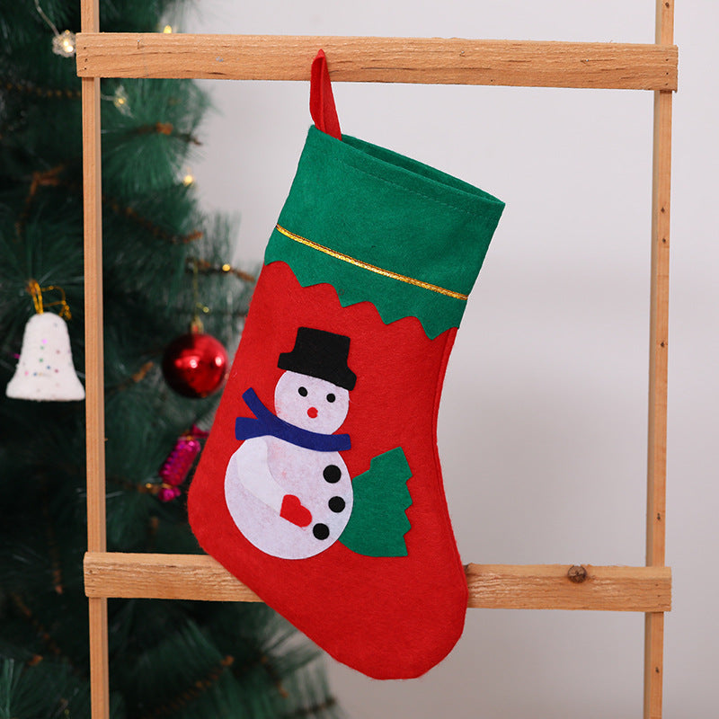 12 x jõulusokk kingituste jaoks, jõuluvana kingasokk, kotike