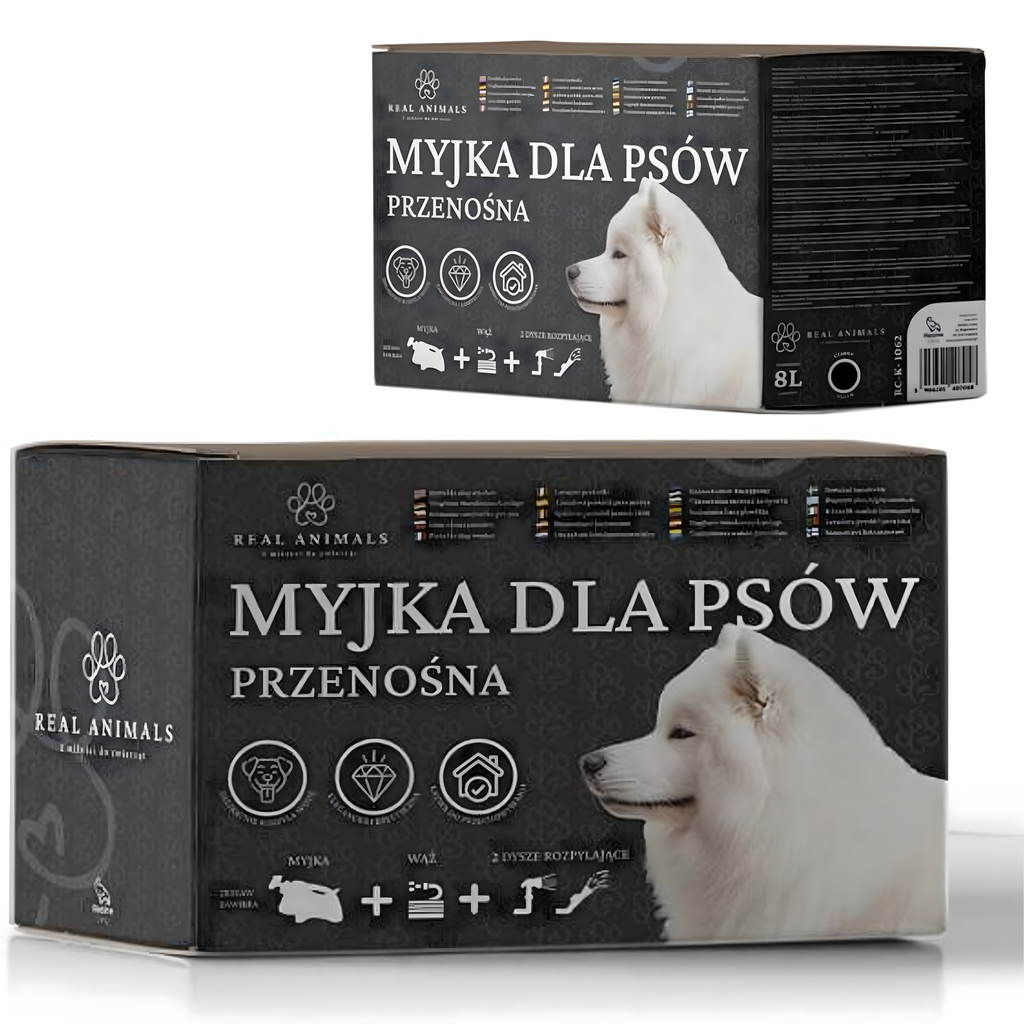 Kaasaskantav pesur koerale, kassile, loomale, massaažikamm, käsitsi kasutatav, 8L