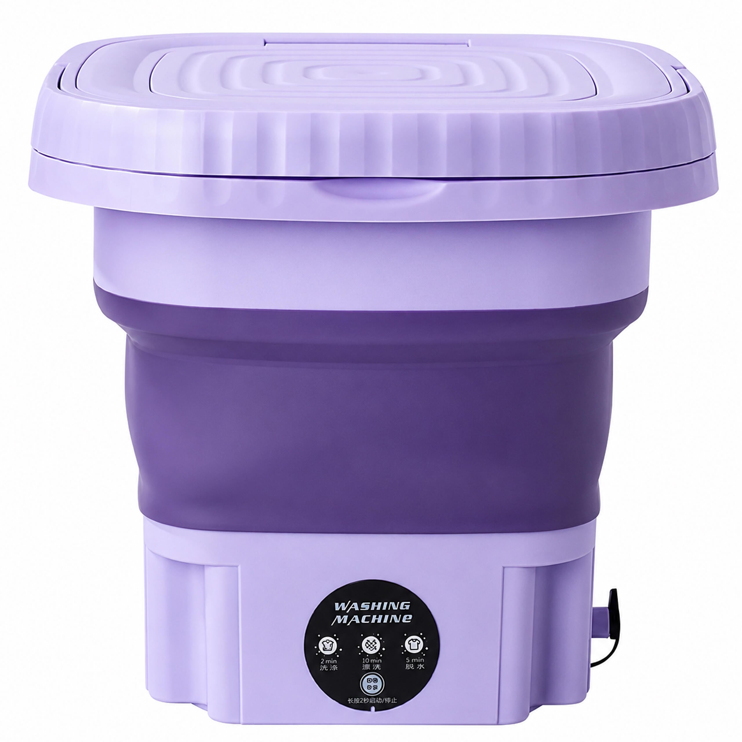 Portable Mini Folding Automatic Washing Machine 8L for Travel and Camping