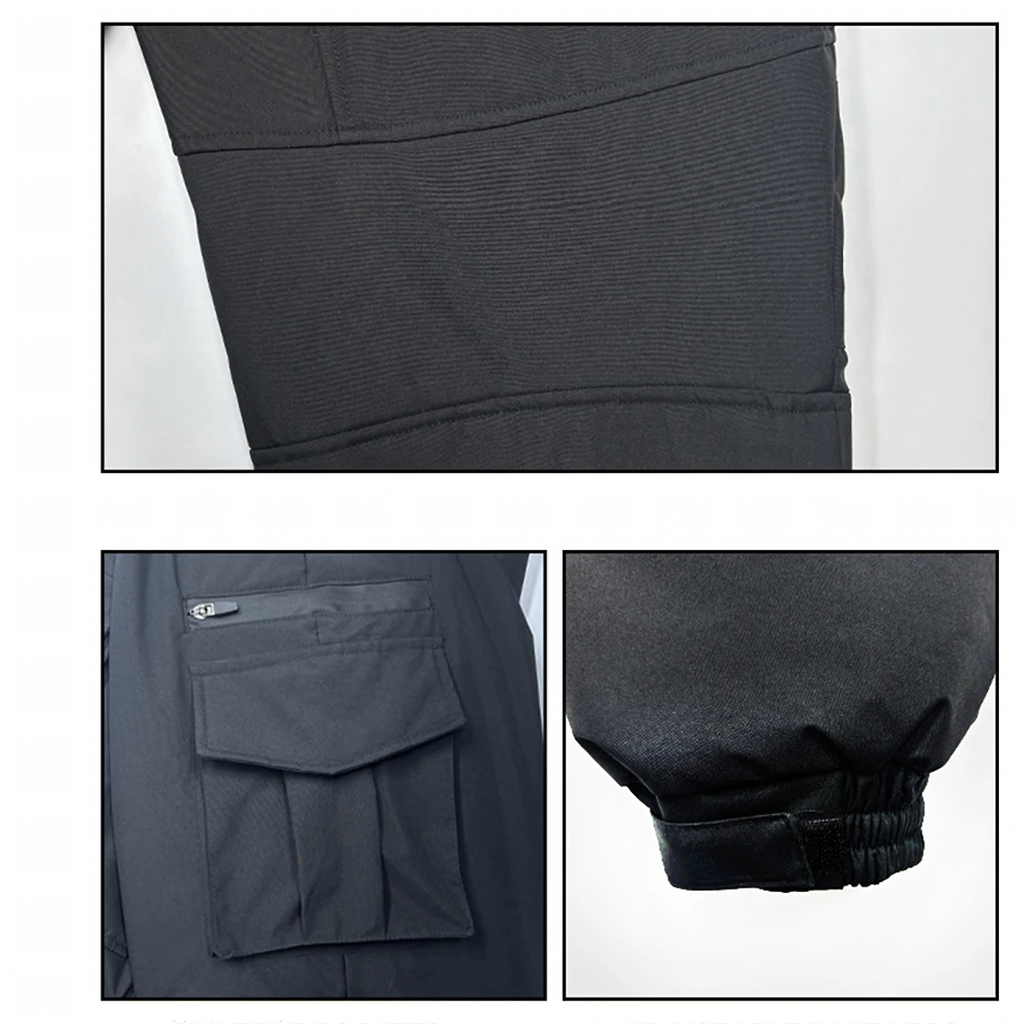 Soojuslikud püksid USB-soojendusega veekindlad cargo-püksid akupangaga talveks