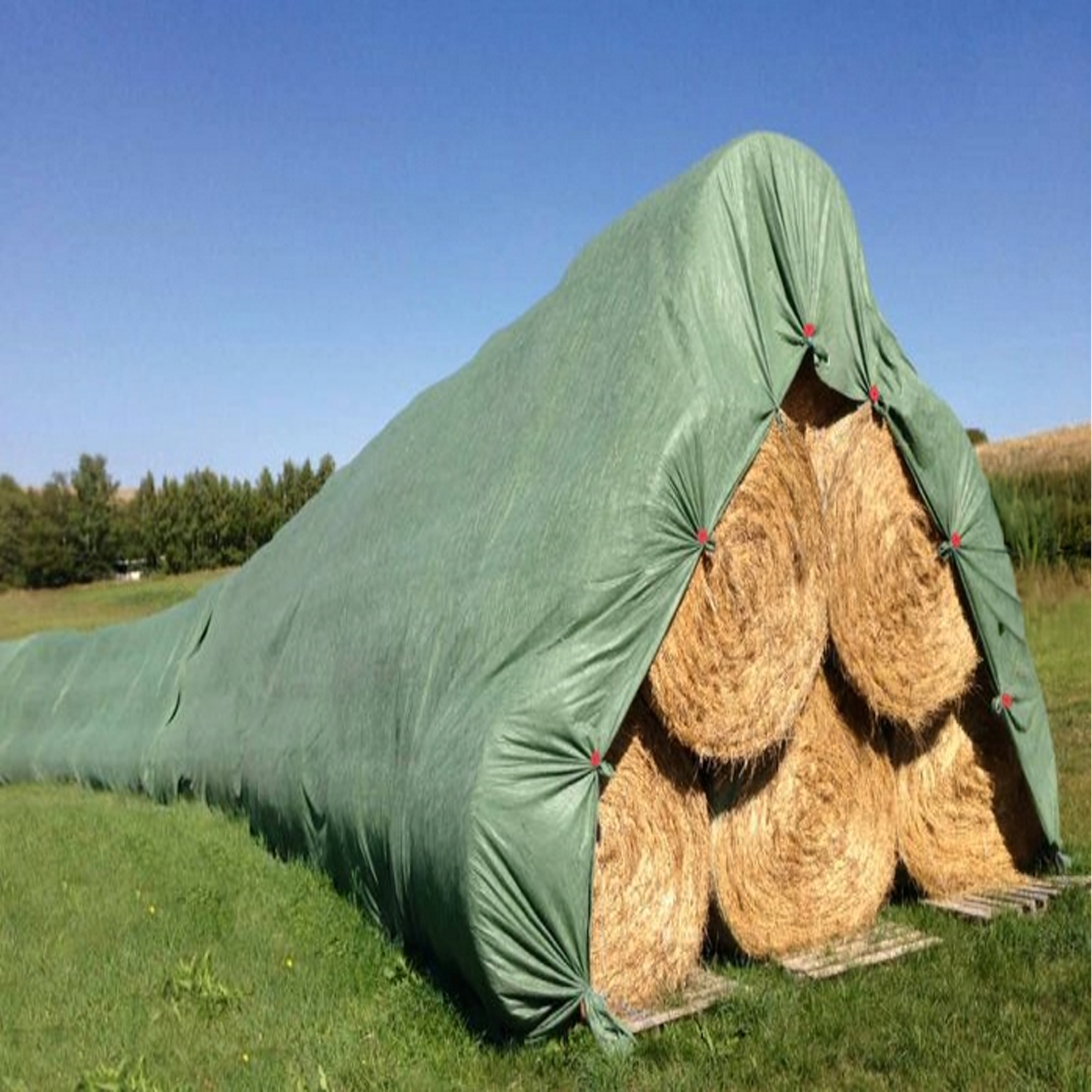 Kaitsev lausriie õlgede ja heina katmiseks 9,8 × 12,5 m 140 g/m² RC-K-2101-14385
